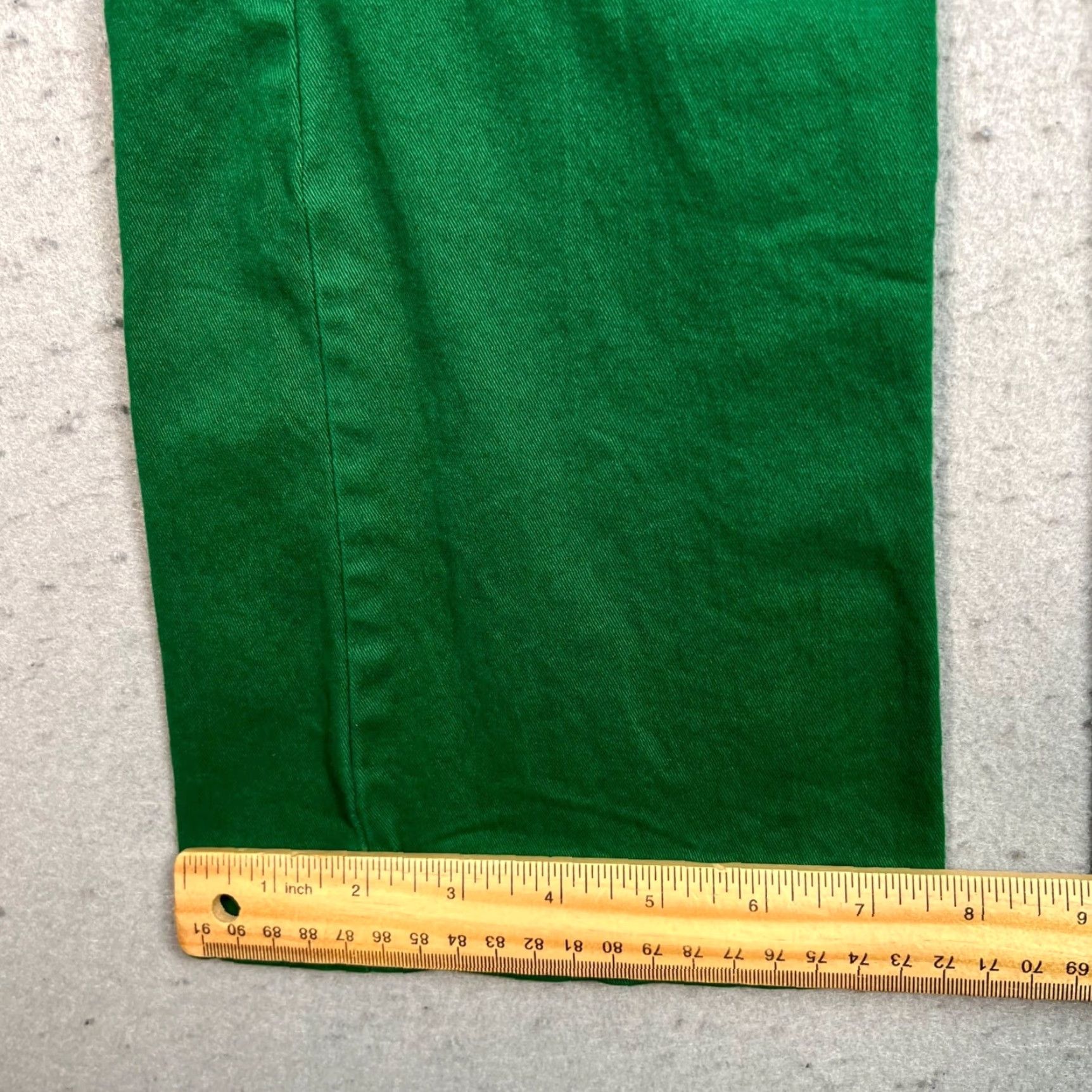 Mango Mango MNG Womens Flared Pants Size 2 Green Cotton Blend Size 26" / US 2 / IT 38 - 7 Thumbnail