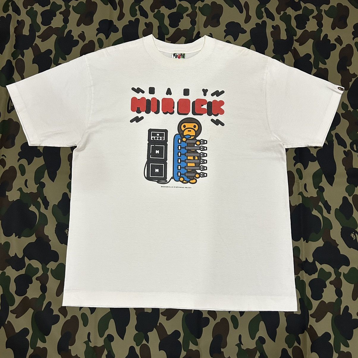 Bape Baby Milo Mirock Tee Size US L / EU 52-54 / 3 - 1 Thumbnail