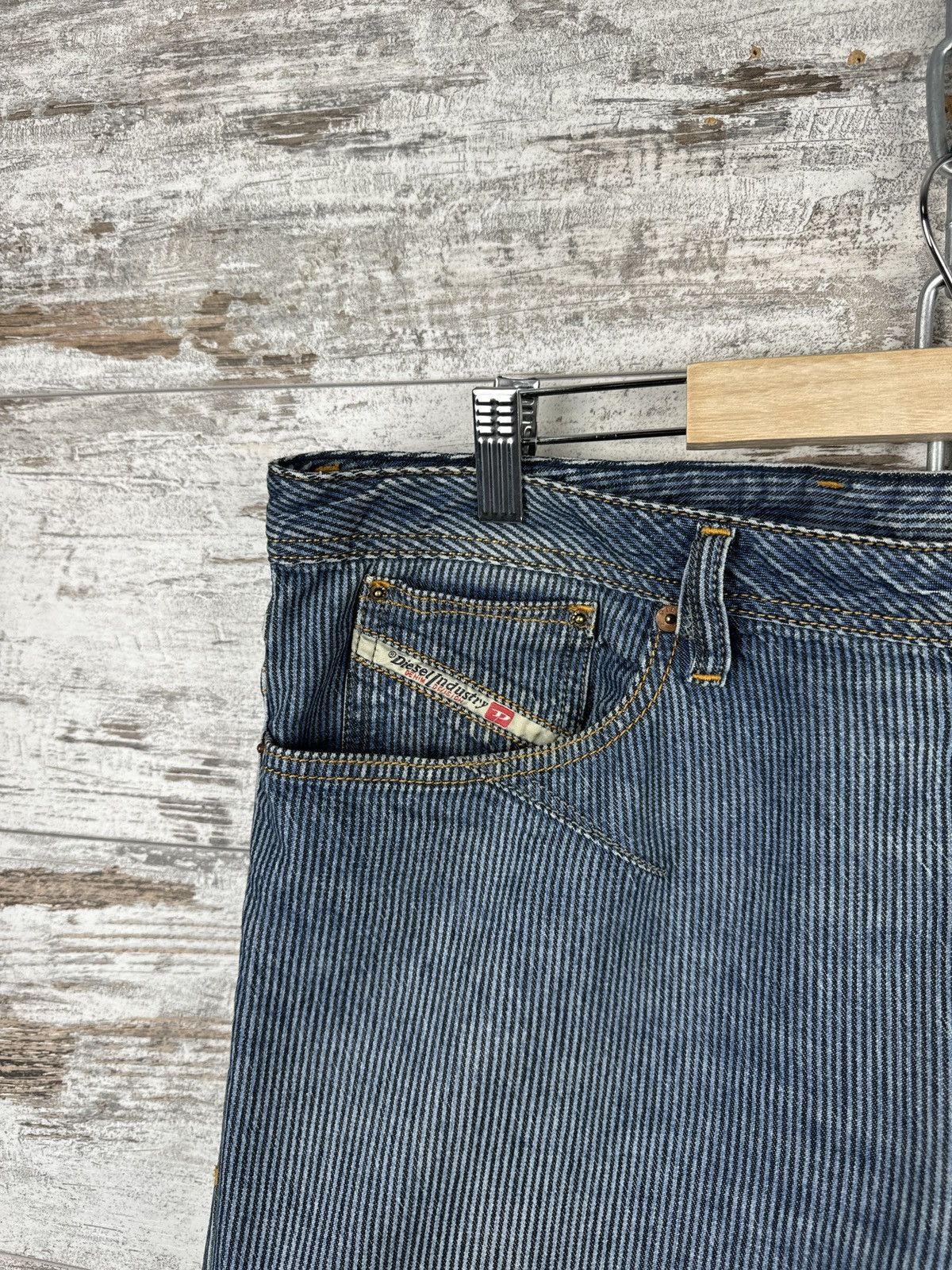 Diesel × Diesel Black Gold × Vintage Mens Vintage Diesel denim jeans luxury avant garde size 36 Size US 36 / EU 52 - 5 Thumbnail
