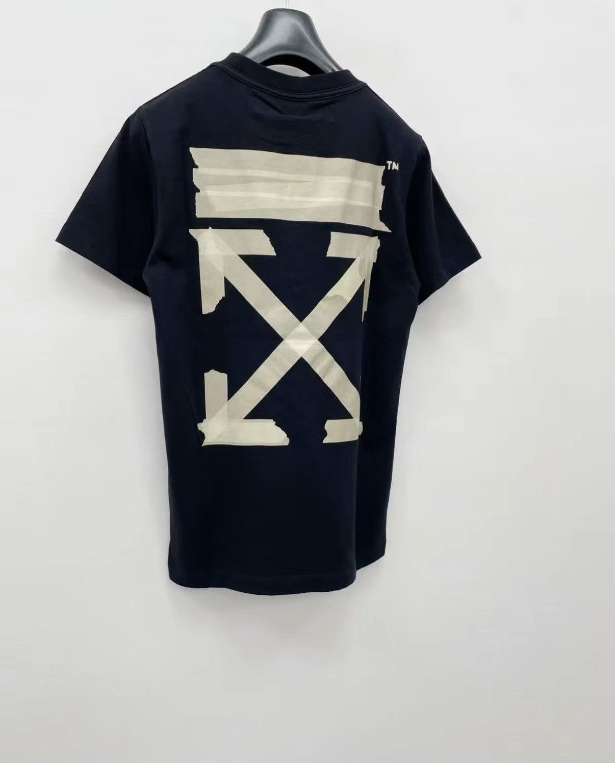 Off-White OFF-WHITE 100% Cotton Short Sleeve T-shirt J30 Size US XS / EU 42 / 0 - 5 Thumbnail