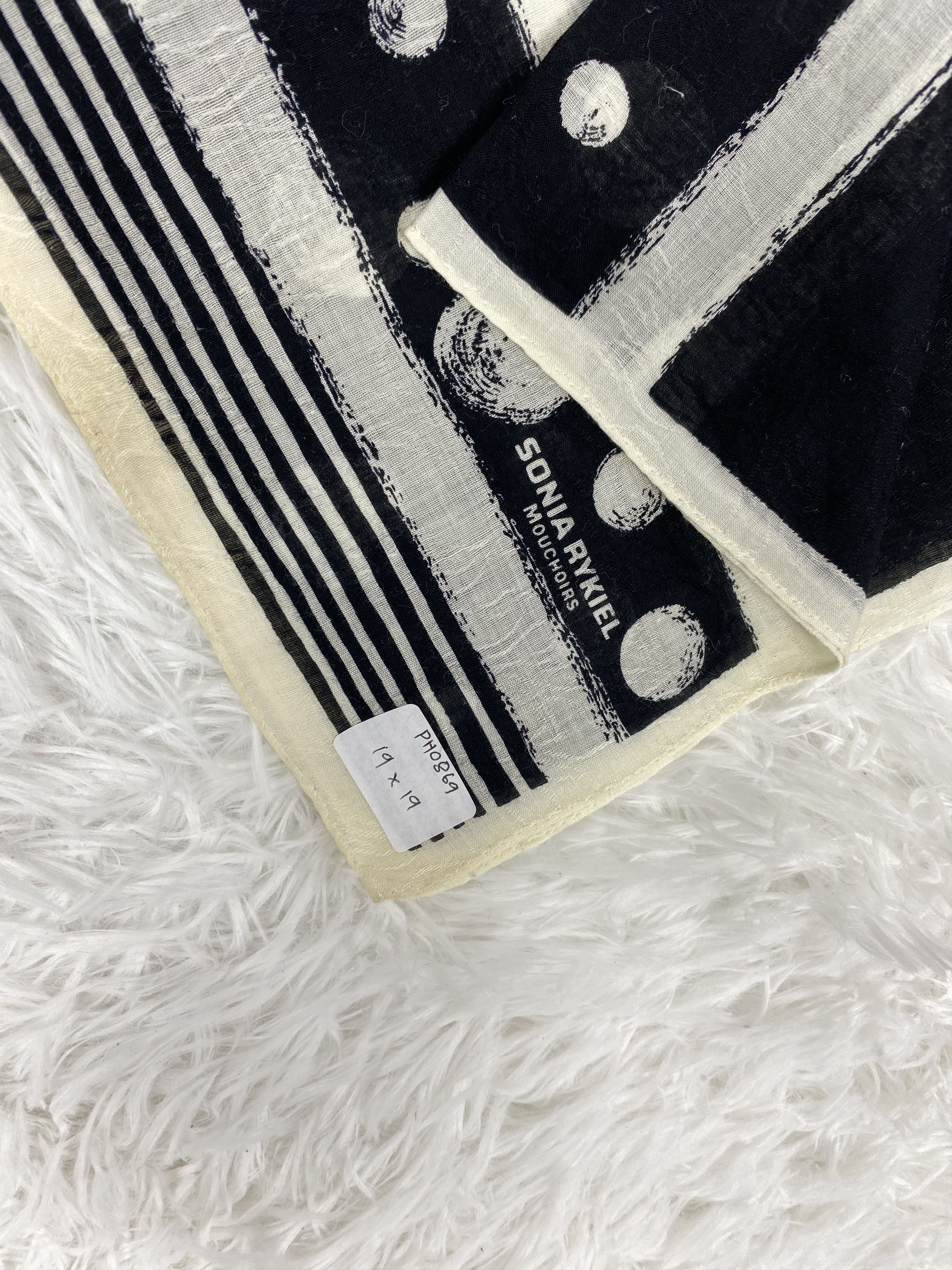 Designer × Vintage Vintage Sonia Rykiel Handkerchief Neckerchief PH0869 Size ONE SIZE - 2 Thumbnail