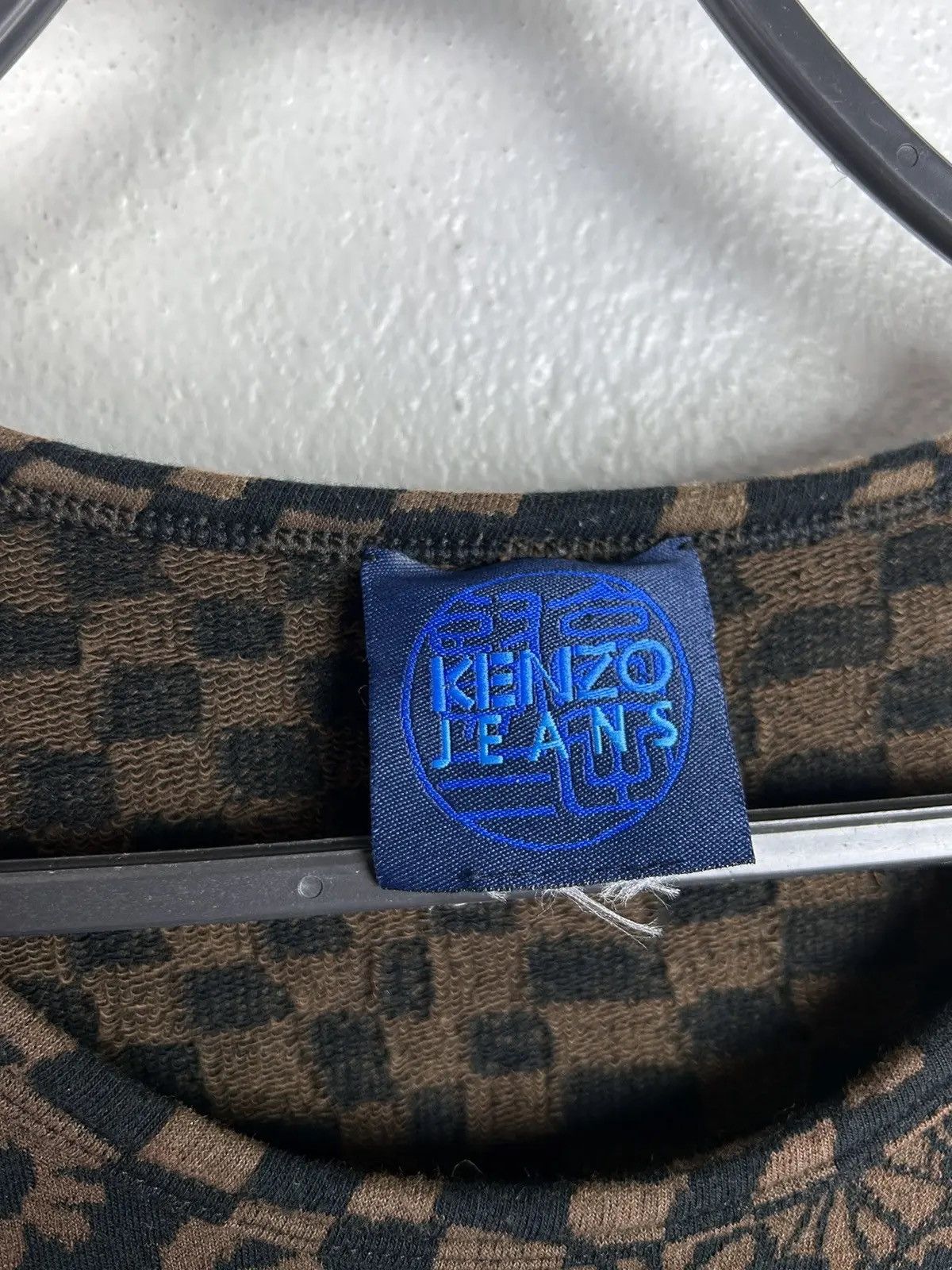Kenzo 90s Vintage Kenzo Abstract Ornament Long Sleeve Pullover Size M / US 6-8 / IT 42-44 - 7 Thumbnail