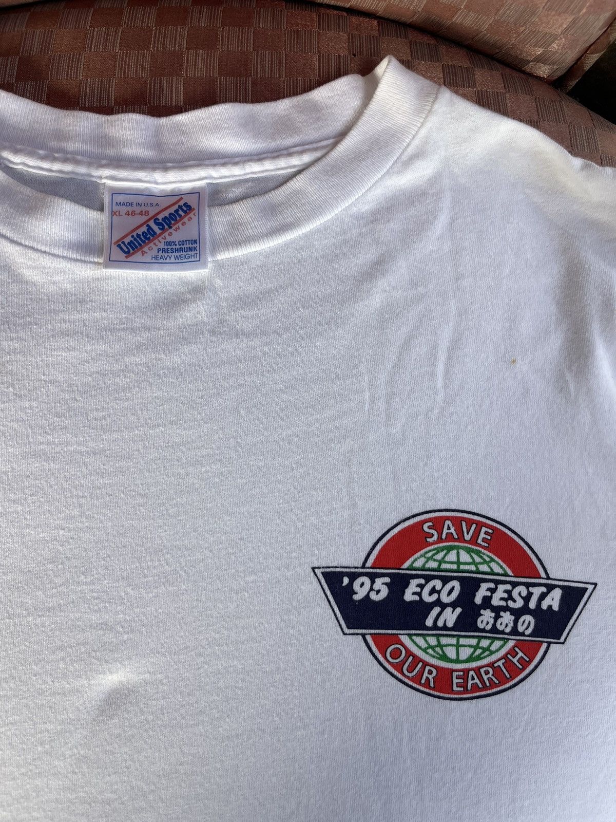 Arts & Science Vintage SAVE OUR EARTH 1995’s Eco Festa In OMINO Art Tshirt Size US XL / EU 56 / 4 - 6 Thumbnail