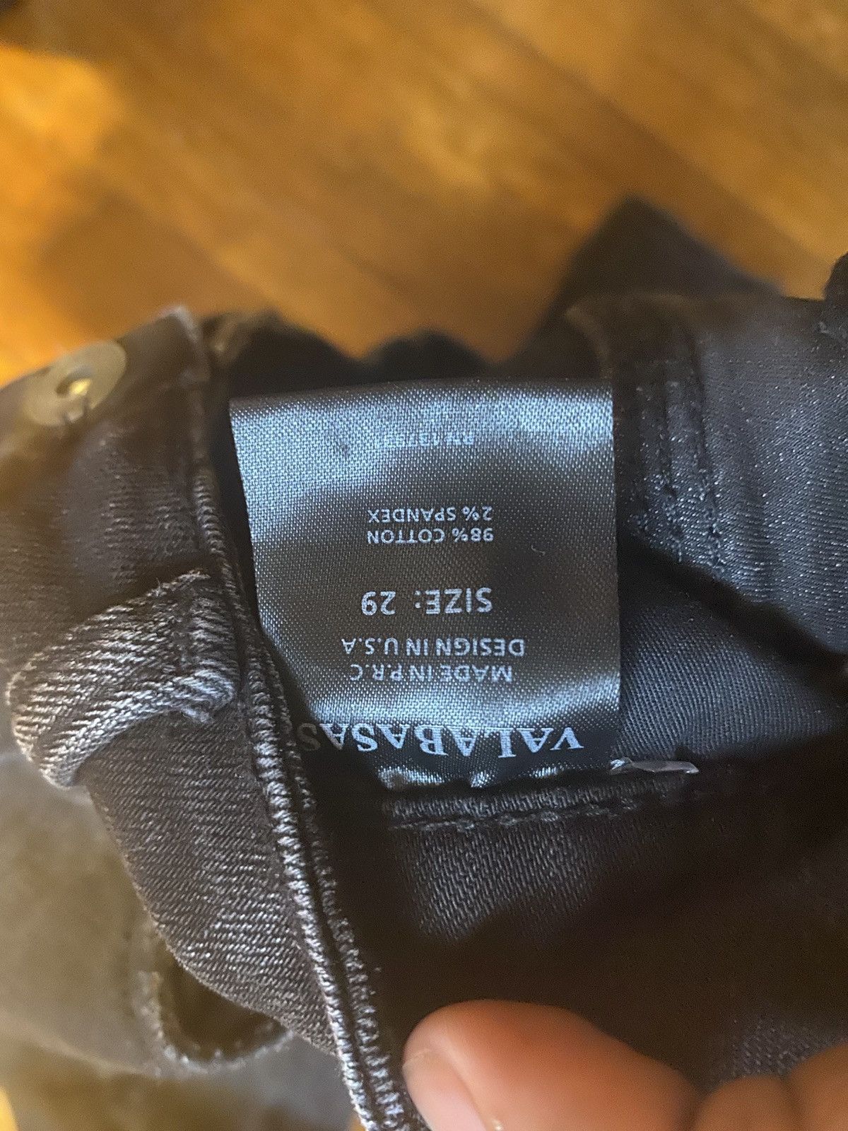 Valabasas Valabasas Jeans 901 Lavato nero Size US 29 - 6 Thumbnail