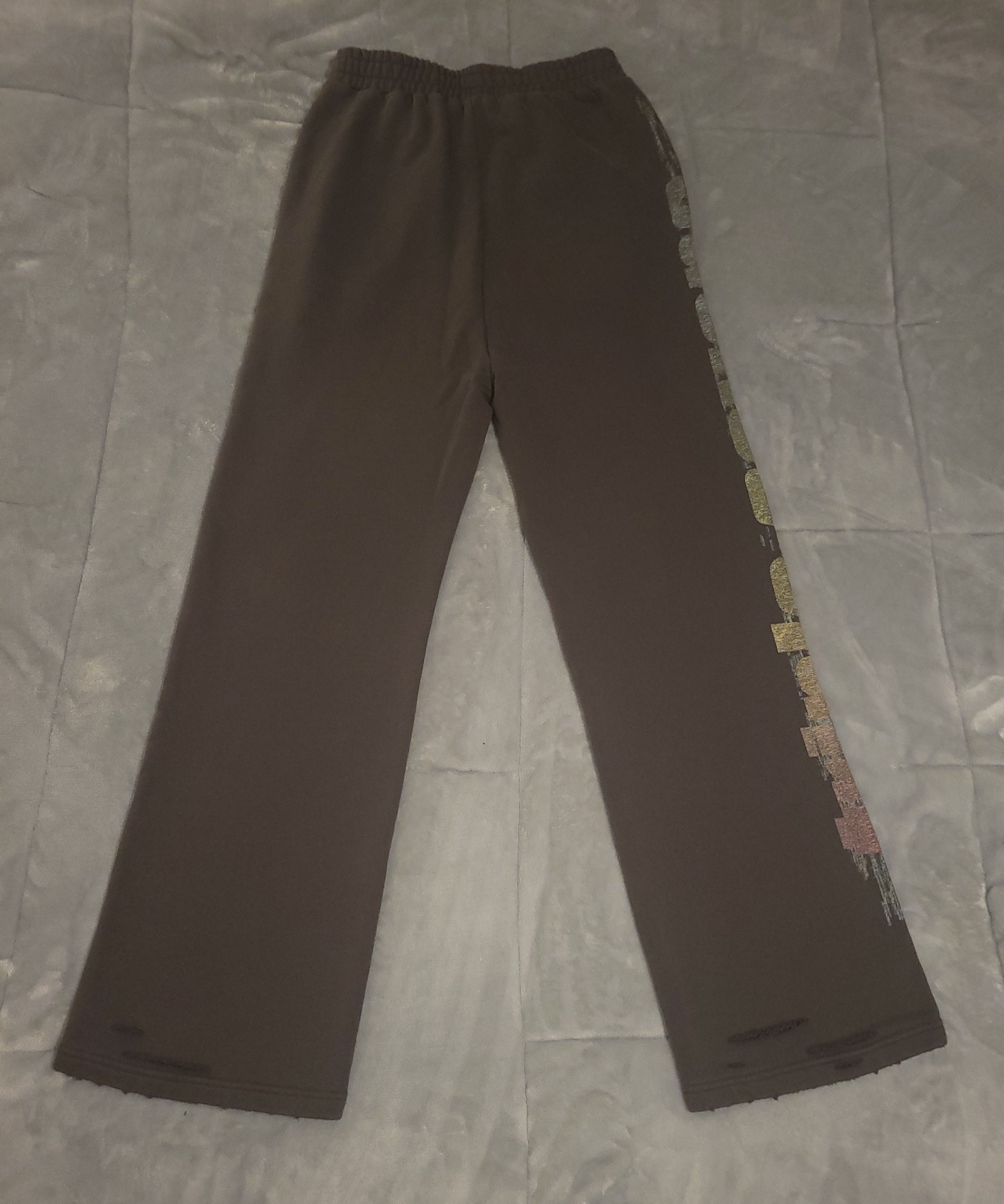 TRIPLE SEVENS Triple Sevens - Black Wide Leg Sweatpants- Men's Med -BNWT Size US 31 - 10 Thumbnail