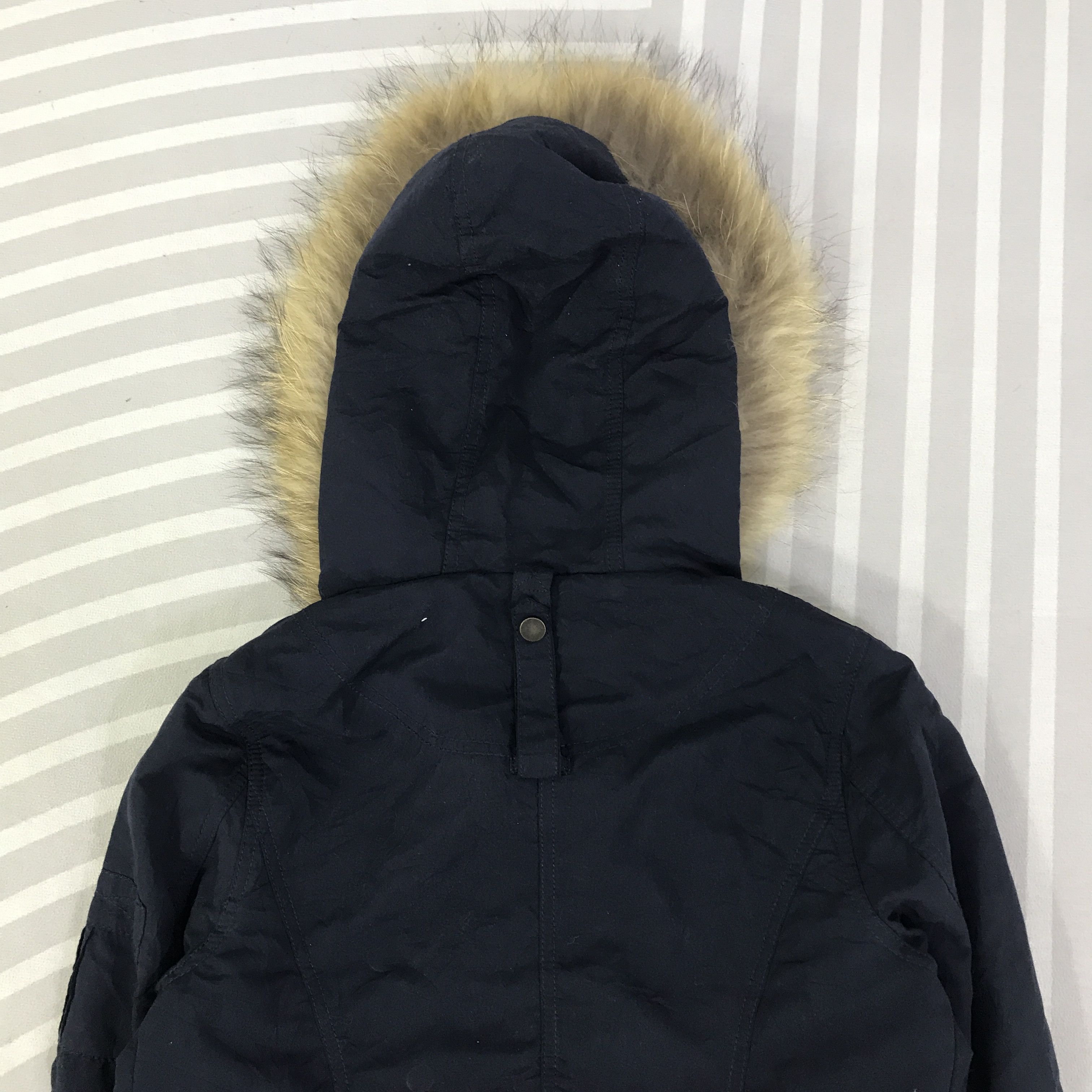 Japanese Brand Vintage Spiral Girl Fur Hoodie Jacket K122B14 Size M / US 6-8 / IT 42-44 - 4 Thumbnail