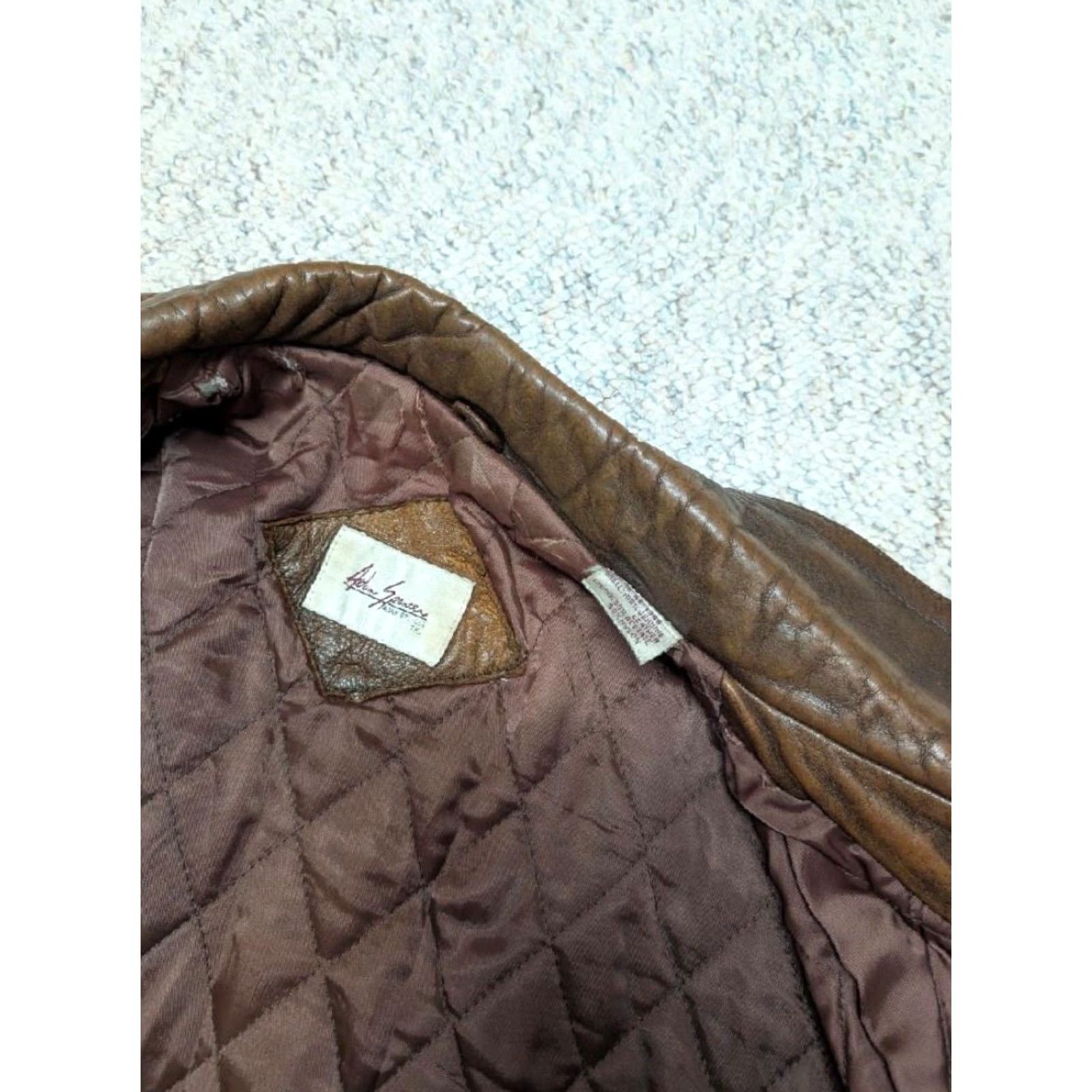 Doublet VINTAGE leather coat MEN overcoat L brown lambskin double breasted patina thrashed 1980s MAD MAX size L coat Mens Size US L / EU 52-54 / 3 - 6 Thumbnail