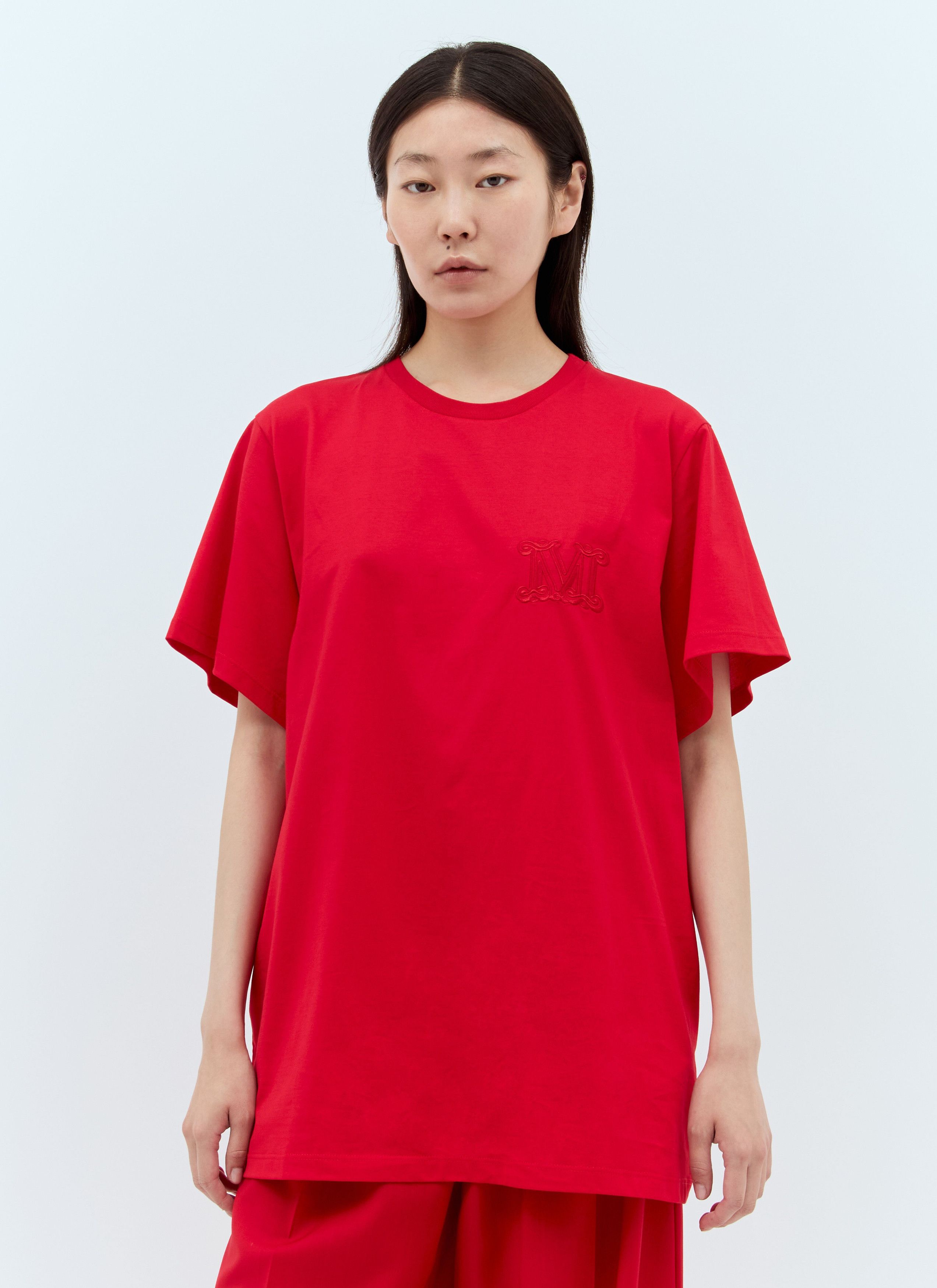 Max Mara Logo Embroidery T-Shirt Size S / US 4 / IT 40 - 1 Thumbnail