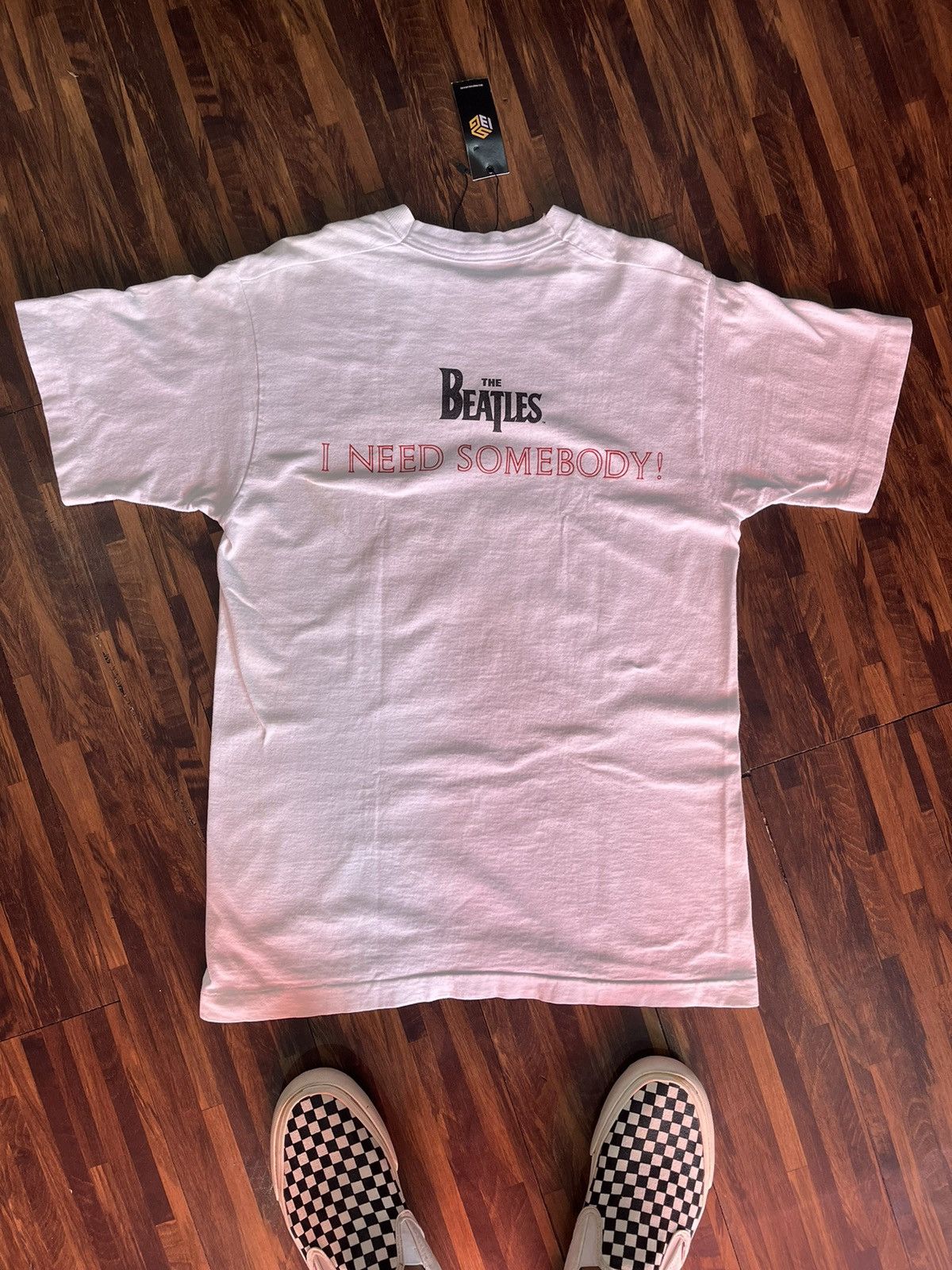 Fruit Of The Loom Vintage 90’s The Beatles HELP! Size US M / EU 48-50 / 2 - 6 Thumbnail