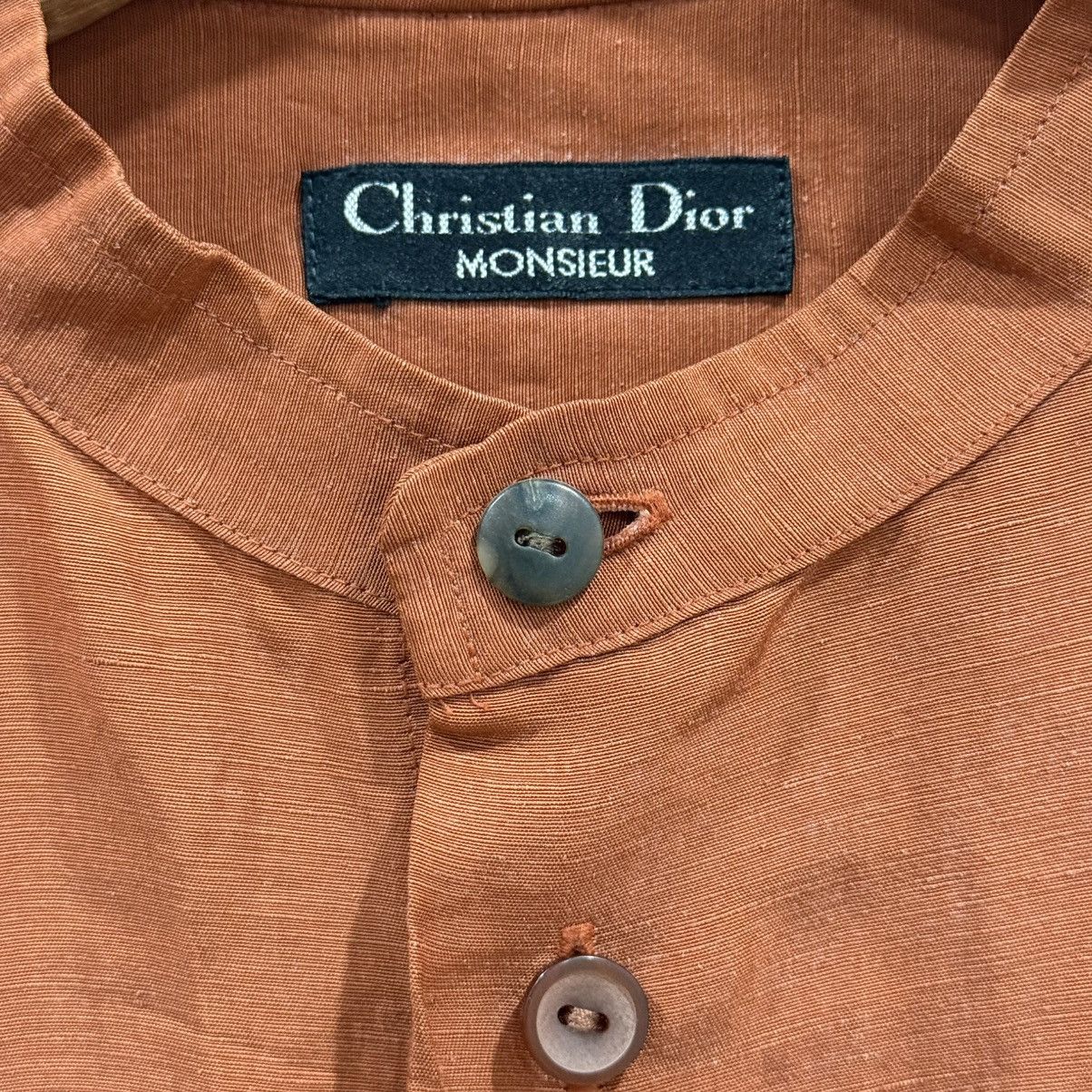 Christian Dior Monsieur Christian Dior Mandarin Collar Shirts Size US M / EU 48-50 / 2 - 3 Thumbnail