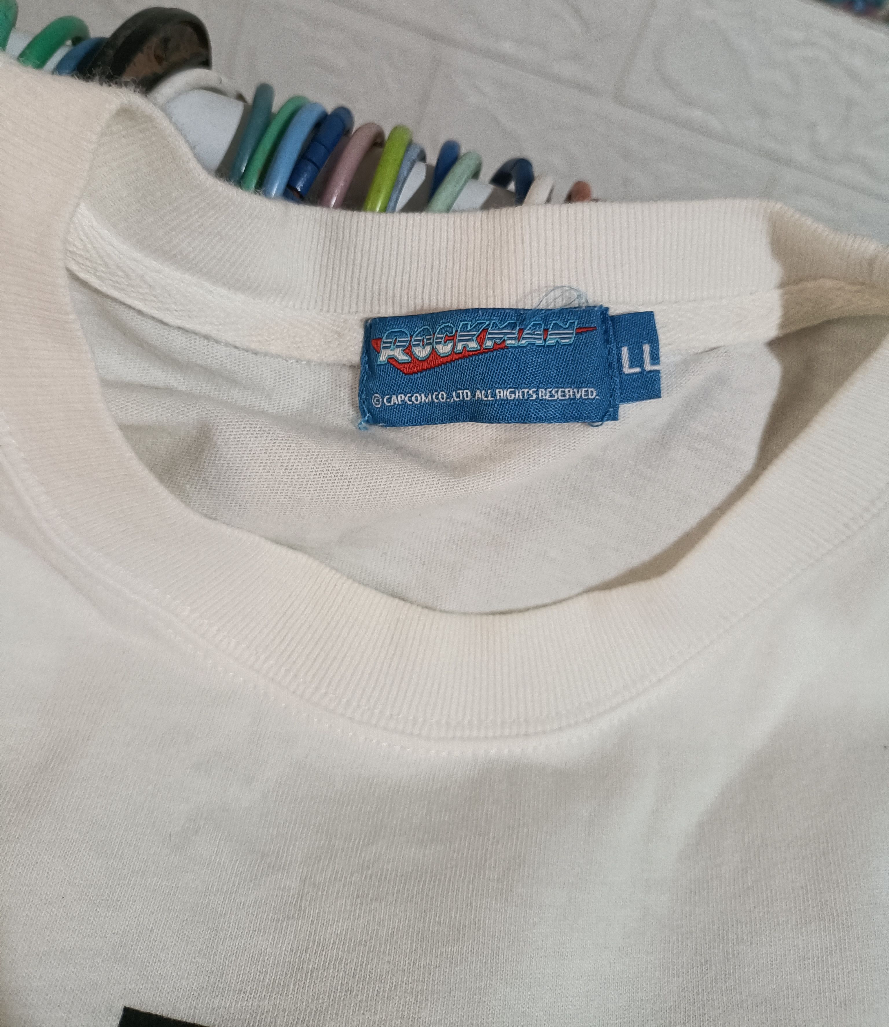 Playstation ROCKMAN VINTAGE SHIRT Size US XL / EU 56 / 4 - 3 Thumbnail