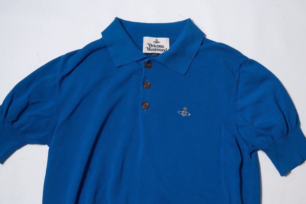 Vivienne Westwood Vivienne Westwood Knited Polo Shirt Jumper Size US L / EU 52-54 / 3 - 2 Thumbnail