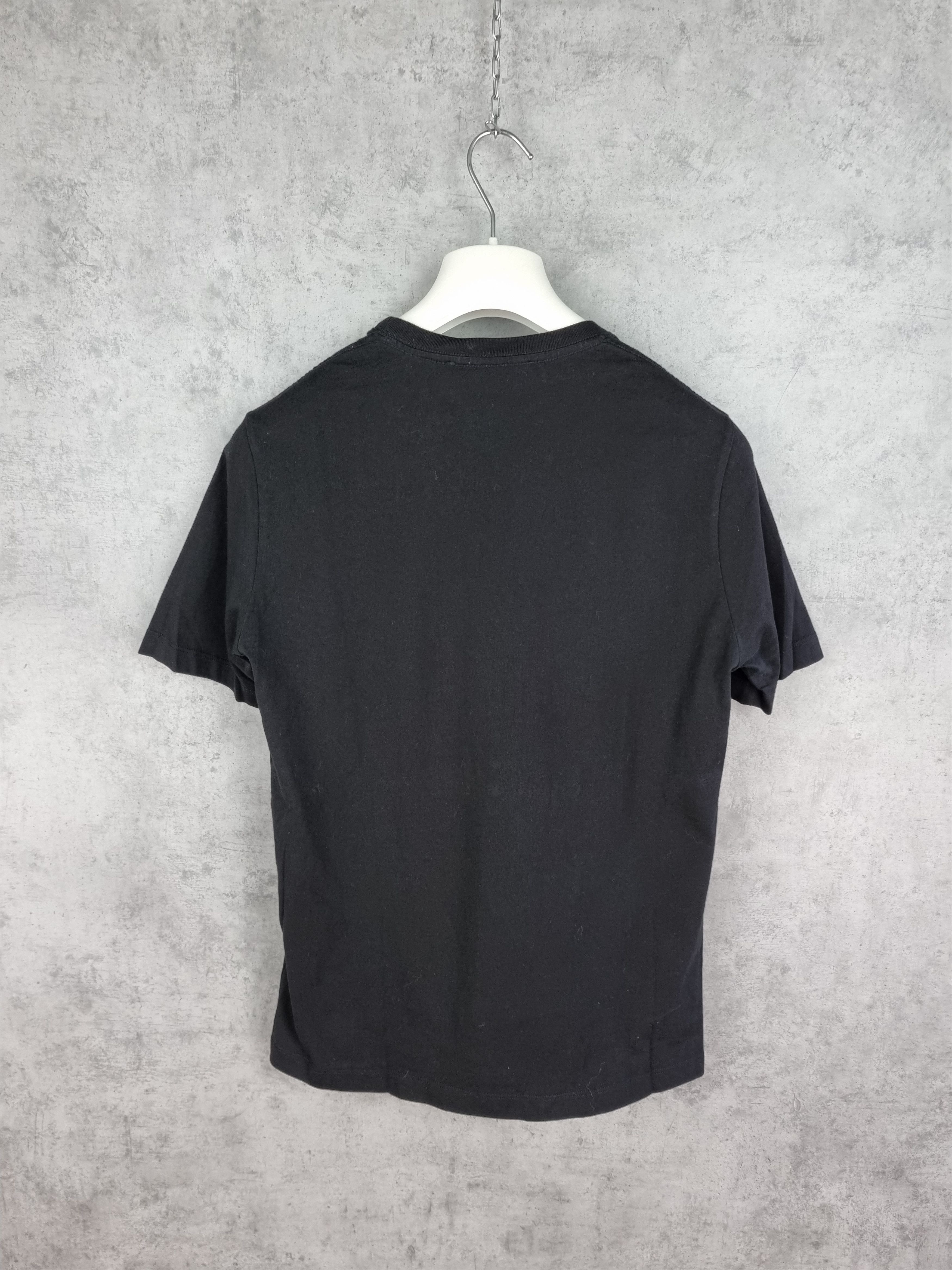 Moschino × Vintage Love Moschino Metallic Big Logo Cotton Tee Shirt Size US M / EU 48-50 / 2 - 5 Thumbnail