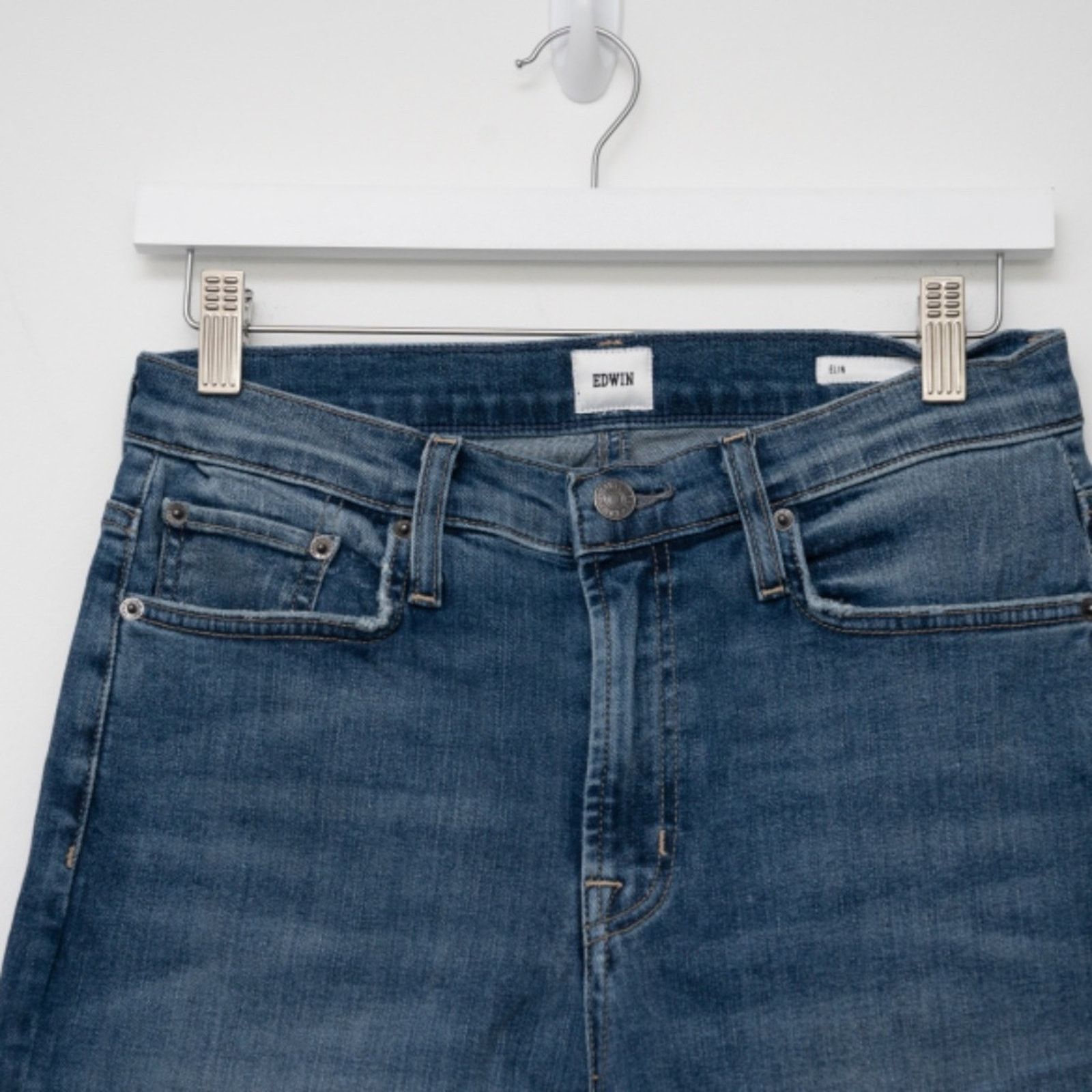 Edwin Edwin. Elin Straight Jeans. Size 27" / US 4 / IT 40 - 4 Thumbnail