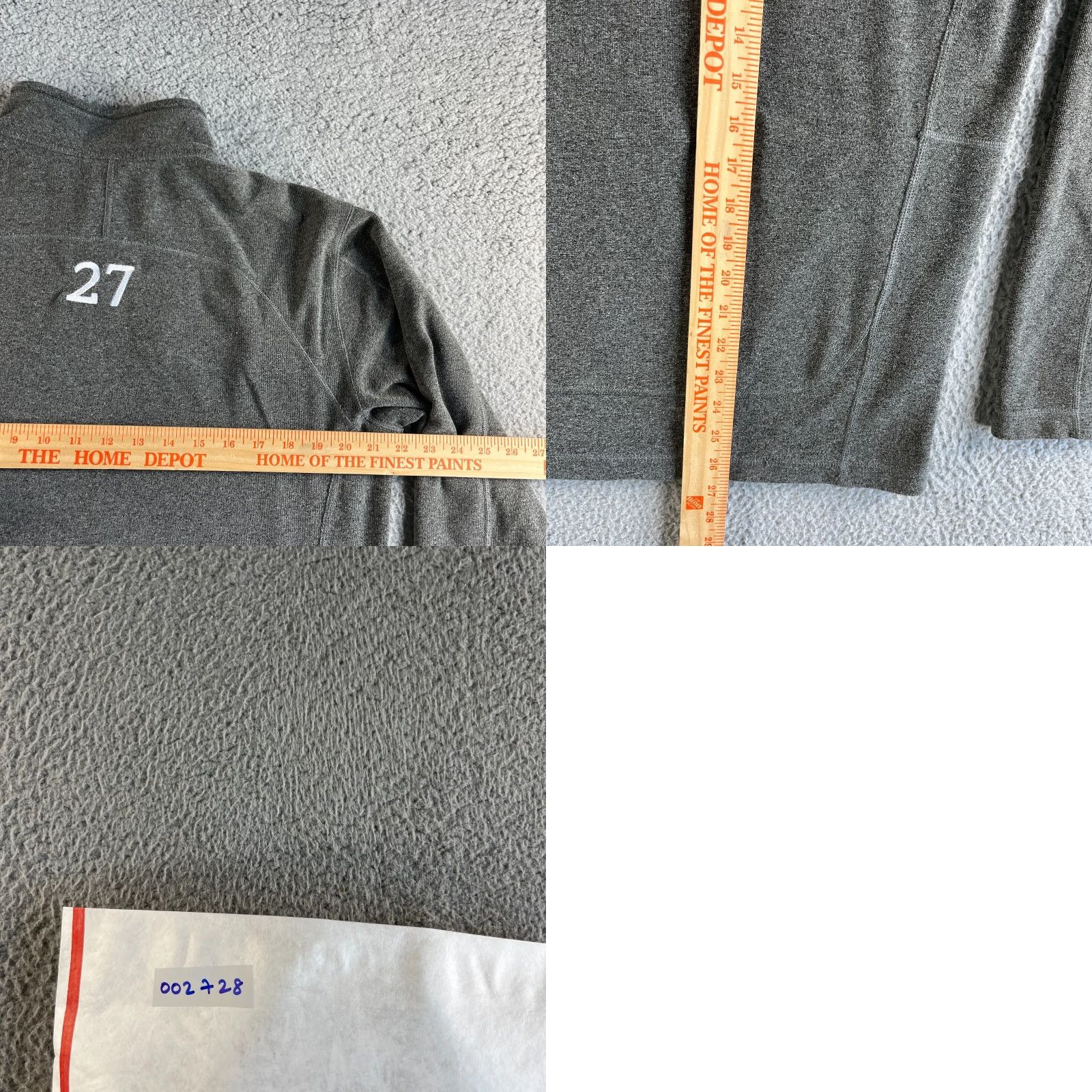 The North Face The North Face Jacket Mens Medium Gray Full Zip Fleece Polartec Classic Rattlers Athleisure Outdoor Sports Size US M / EU 48-50 / 2 - 11 Thumbnail