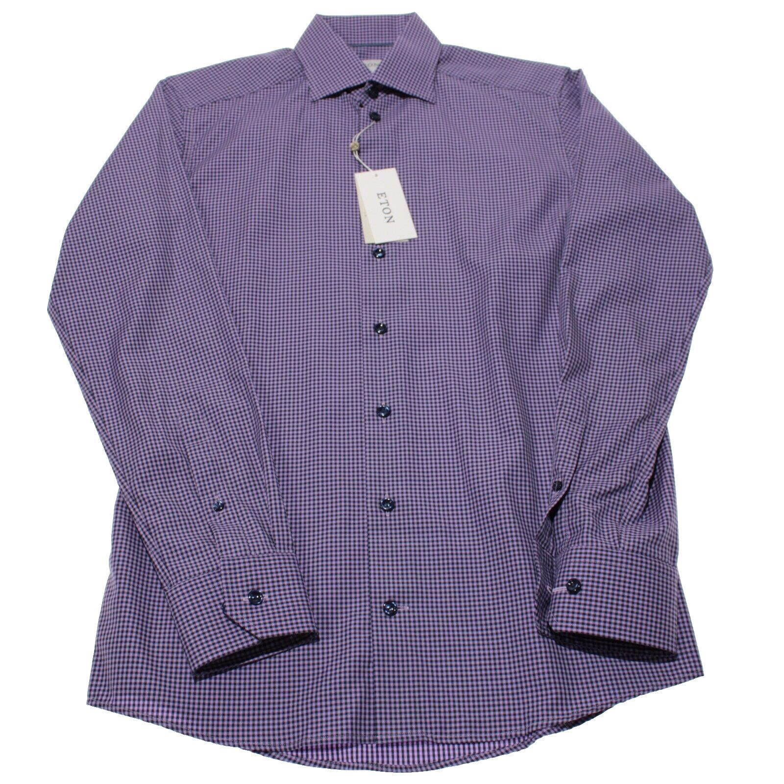 Eton Eton New with tags Shirt Size S US In Purple Size US S / EU 44-46 / 1 - 3 Thumbnail