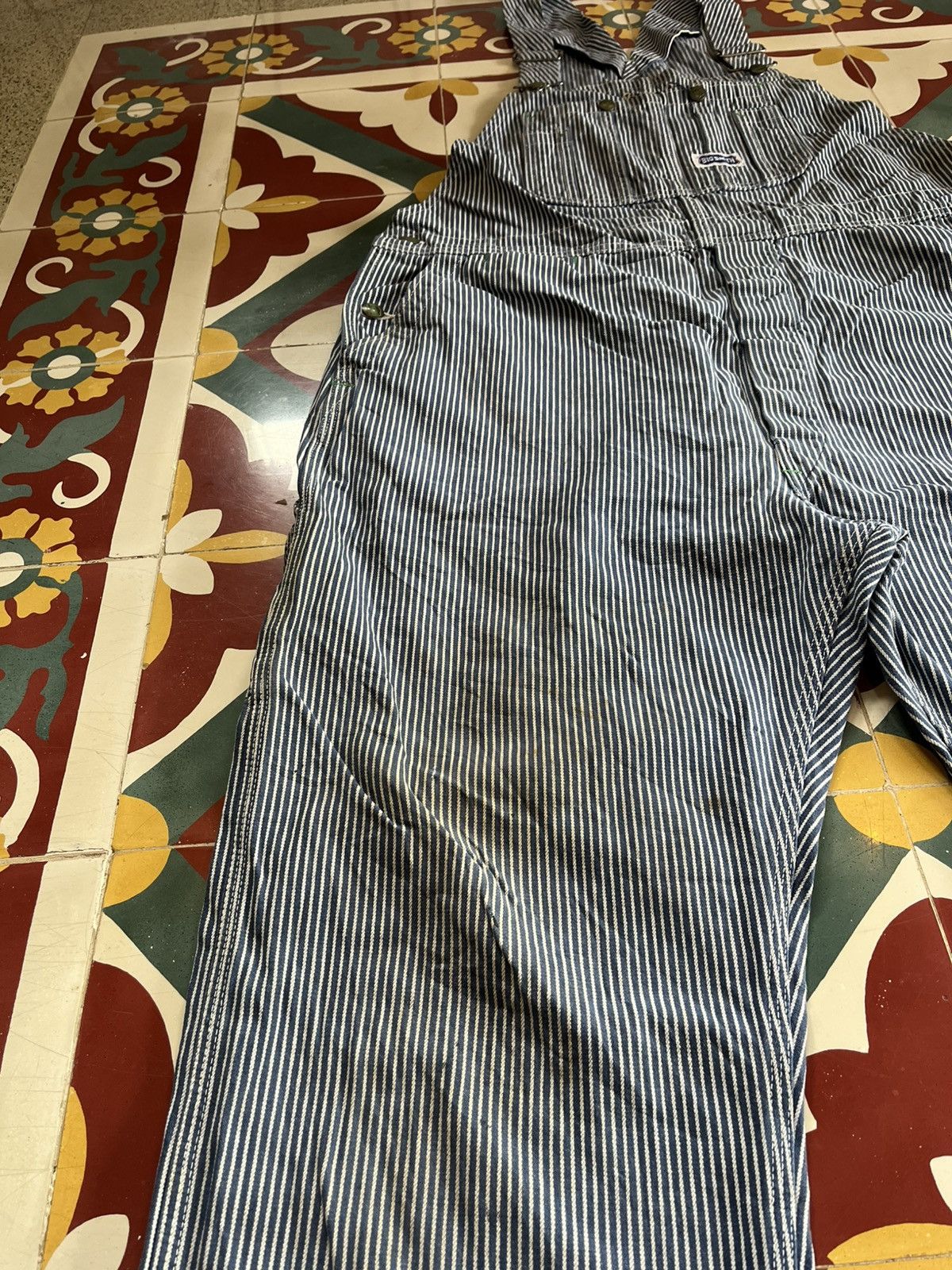 Vintage BIG SMITH OVERALLS Size US 36 / EU 52 - 3 Thumbnail