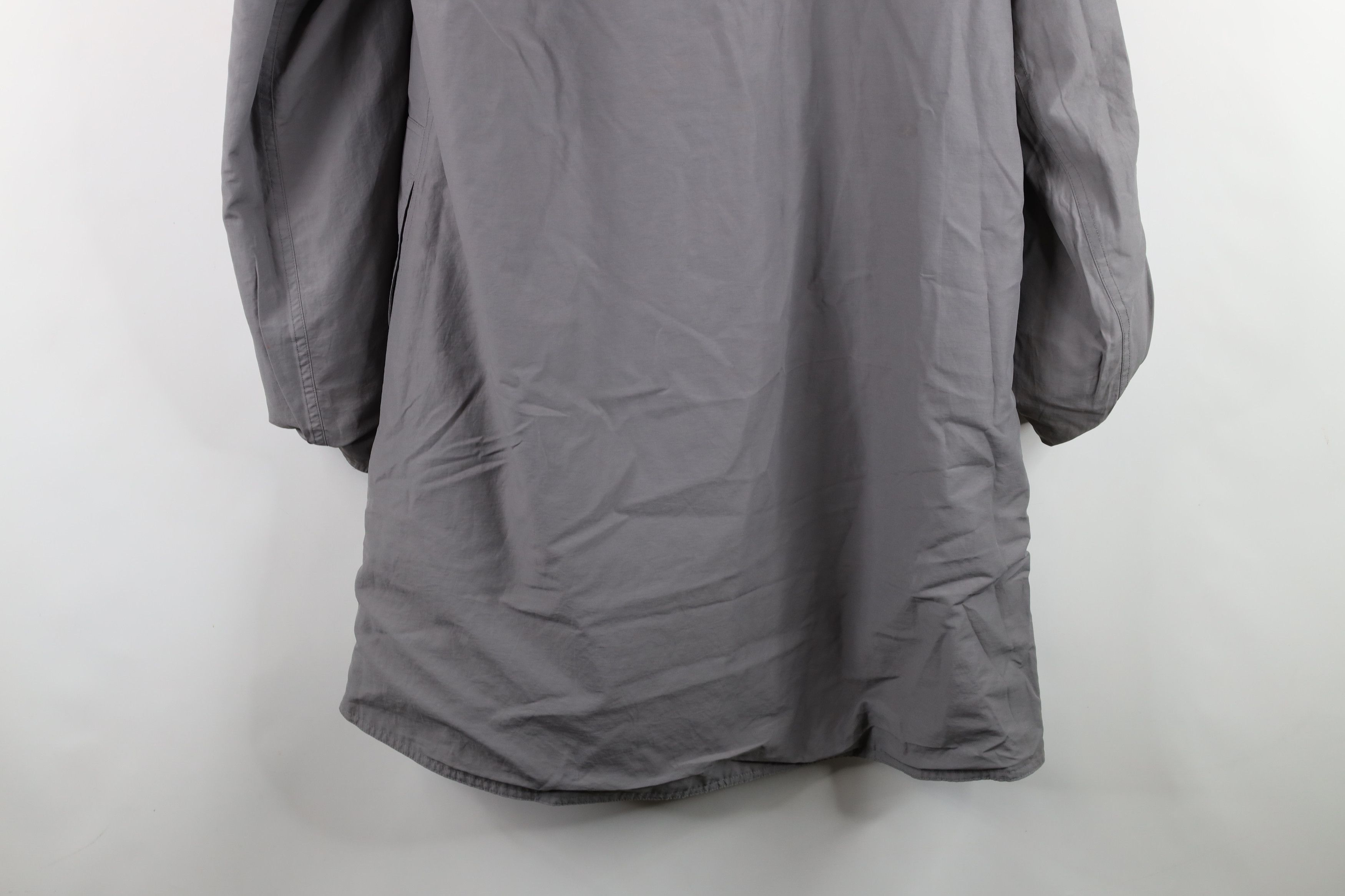 Eileen Fisher × Vintage Eileen Fisher Reversible Asymmetrical Button Hooded Jacket Size S / US 4 / IT 40 - 18 Thumbnail