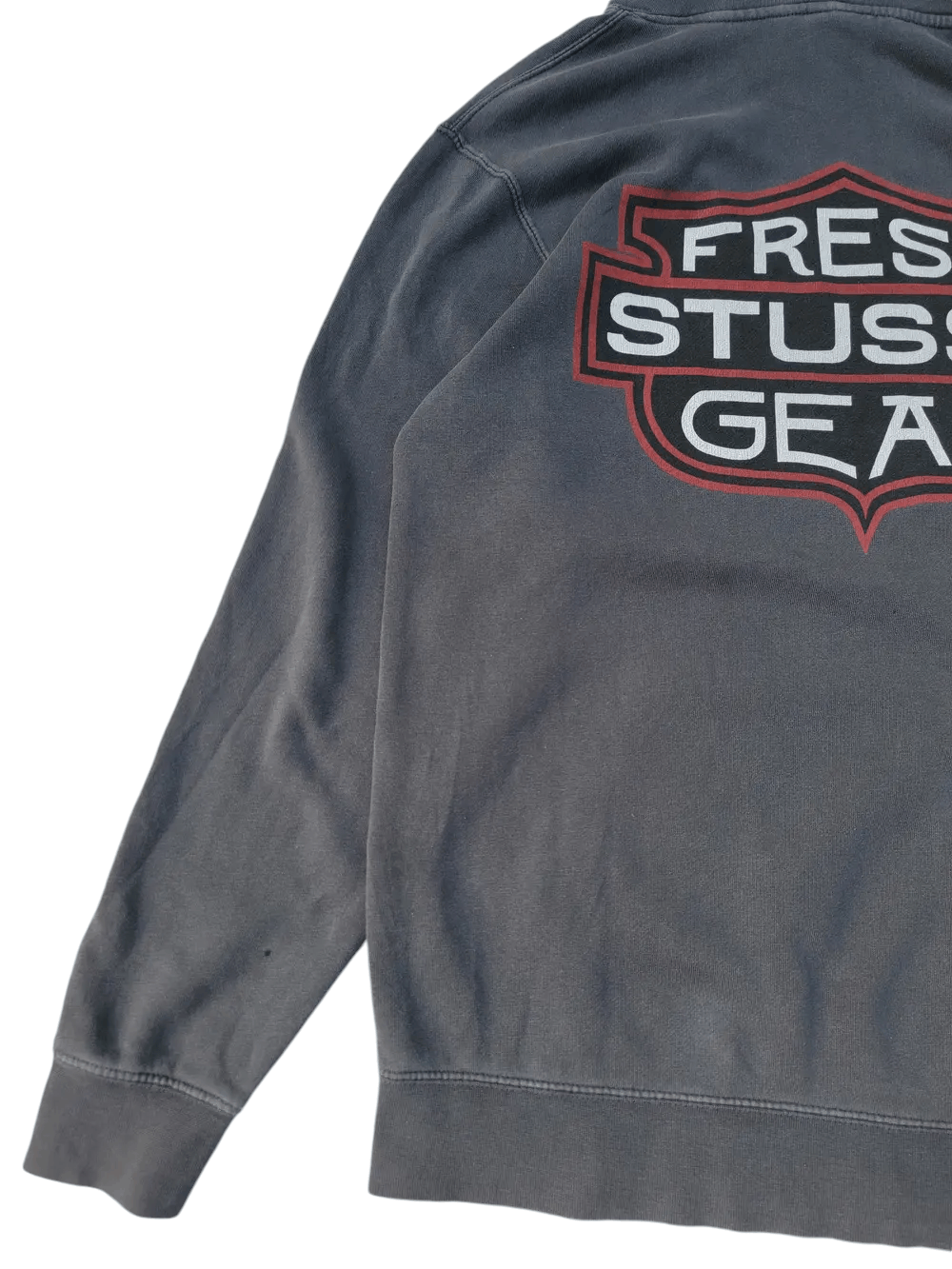 Stussy × Vintage Vintage Stussy Gear Hoodie Pullover Size US M / EU 48-50 / 2 - 4 Thumbnail