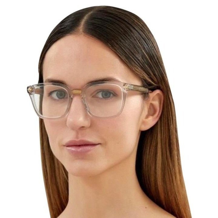 Gucci Gucci GG0184S 001 Sunglasses Transparent Square Frame  display picture 3