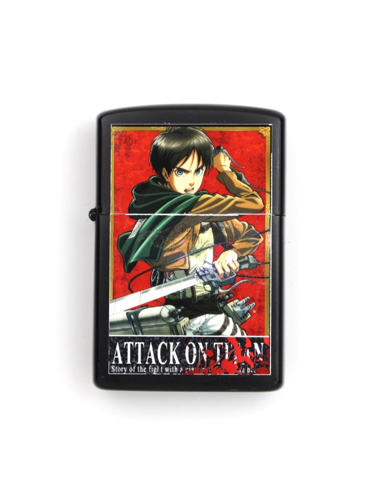 Hysteric Glamour 2000S ATTACK ON TITAN “EREN” BLACK FLIP-TOP LIGHTER Size ONE SIZE - 1 Thumbnail