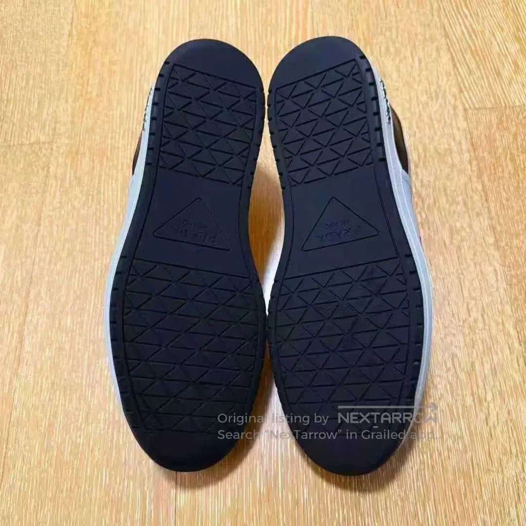 Prada prada black and white logo sneakers size 41.5. Size US 7.5 / EU 40-41 - 6 Thumbnail