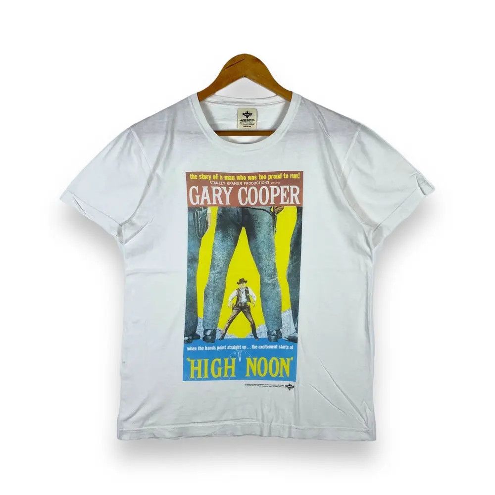 Vintage VINTAGE GARY COOPER "HIGH NOON" MOVIE WESTERN FILM TEE Size US M / EU 48-50 / 2 - 1 Thumbnail