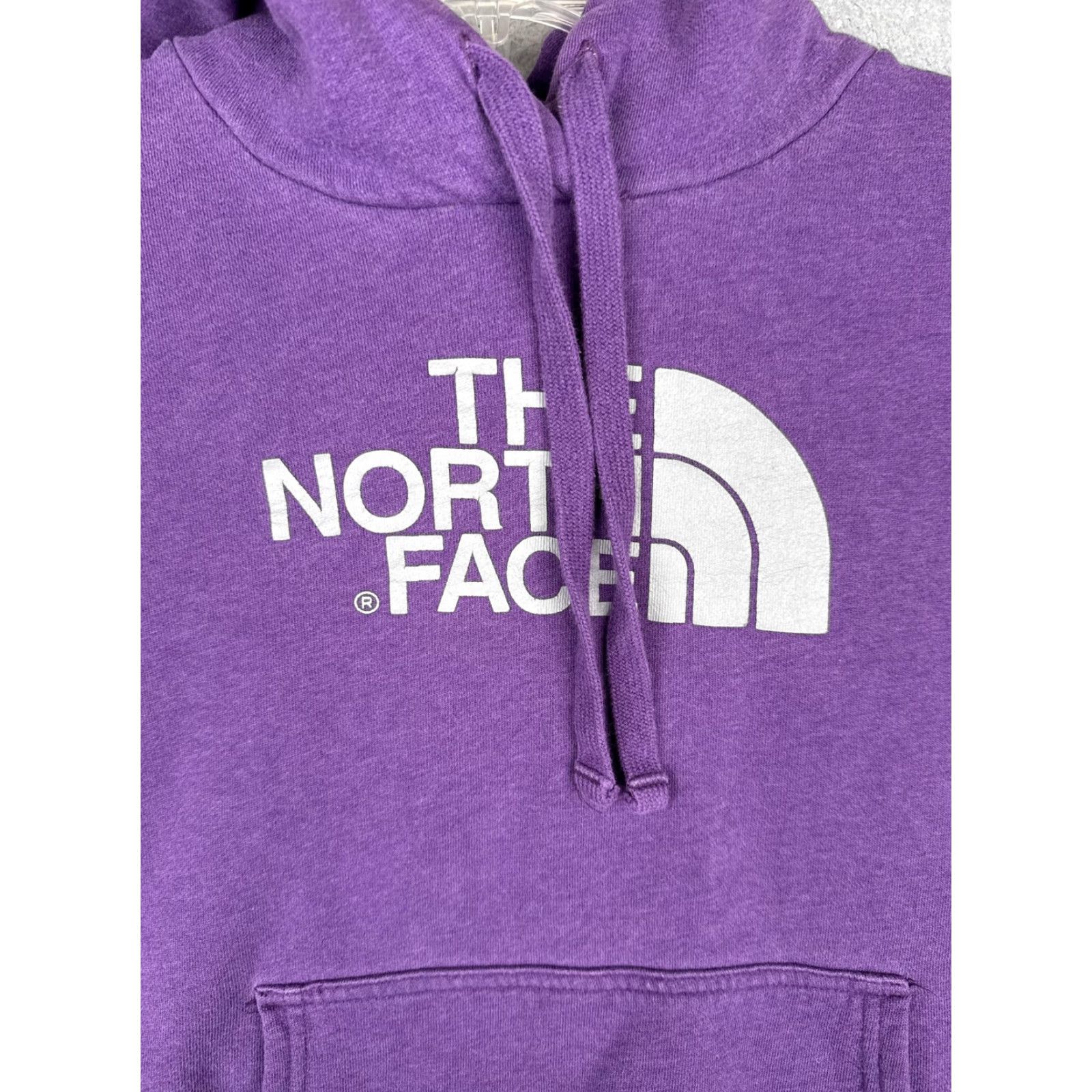 The North Face The North Face Hoodie Womens Medium Purple Pullover Kangaroo Fleece Sweatshirt Size M / US 6-8 / IT 42-44 - 6 Thumbnail