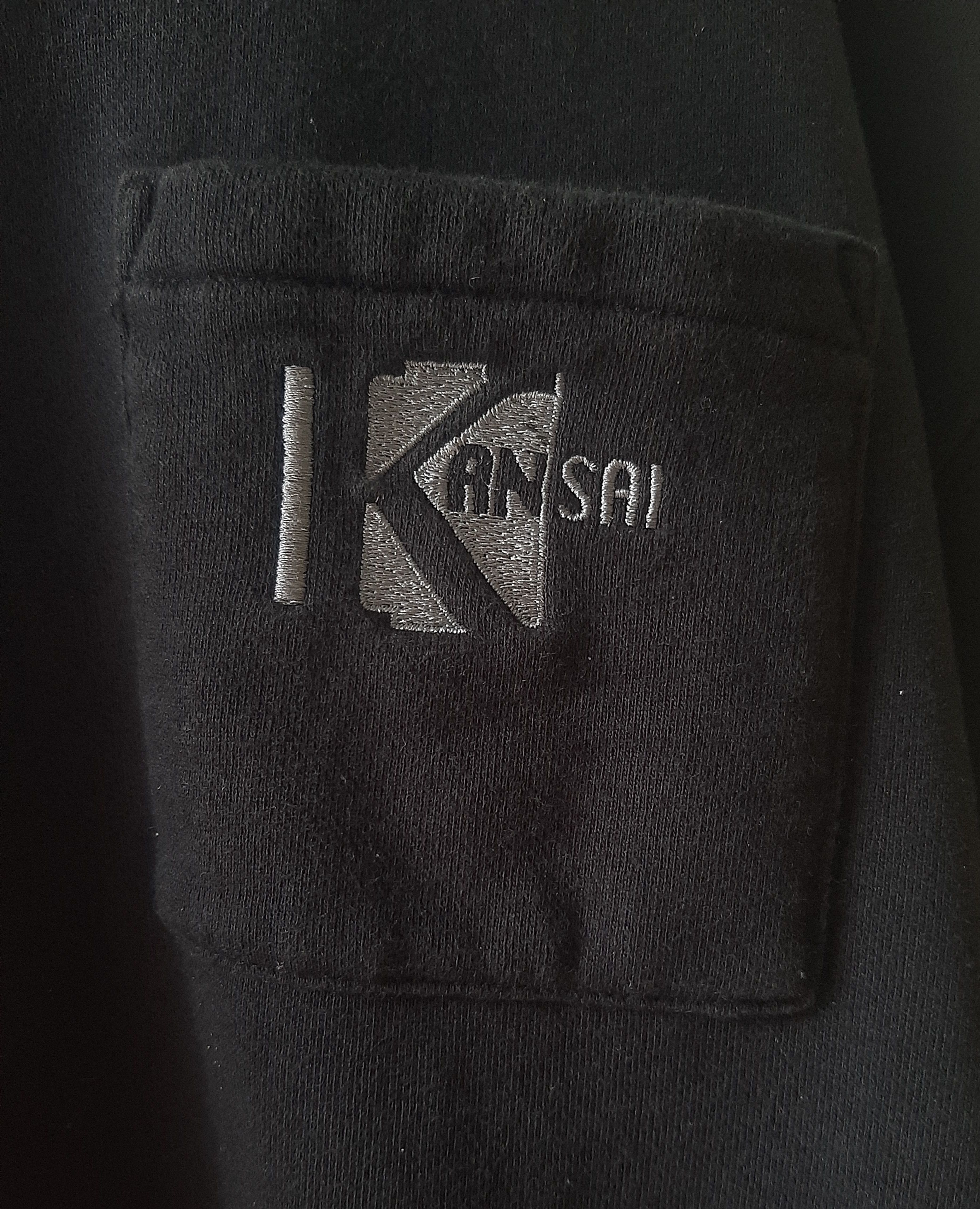 Kansai Yamamoto Vintage Kansai Yamamoto Flame Sweatshirt Size US L / EU 52-54 / 3 - 3 Thumbnail
