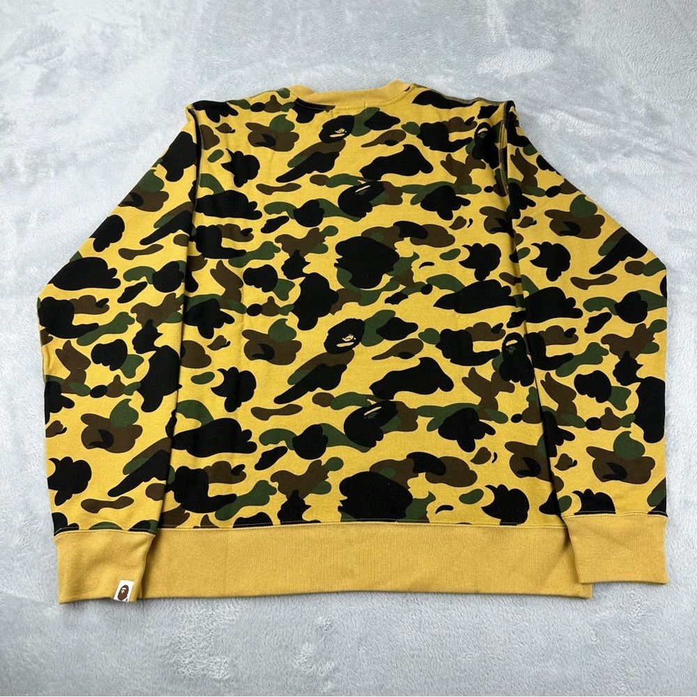 Bape 1st Camo Ape Head Crewneck Size US XL / EU 56 / 4 - 2 Thumbnail