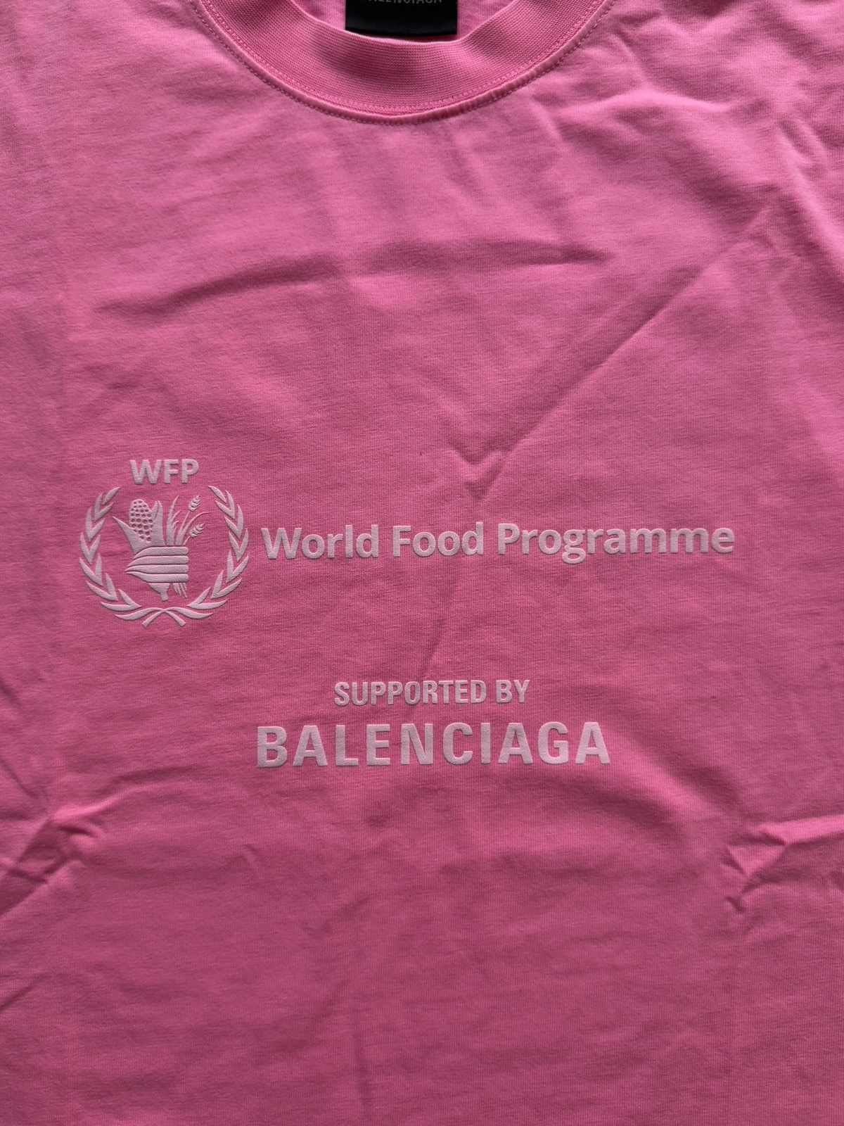 Balenciaga WFP T-Shirt Pink