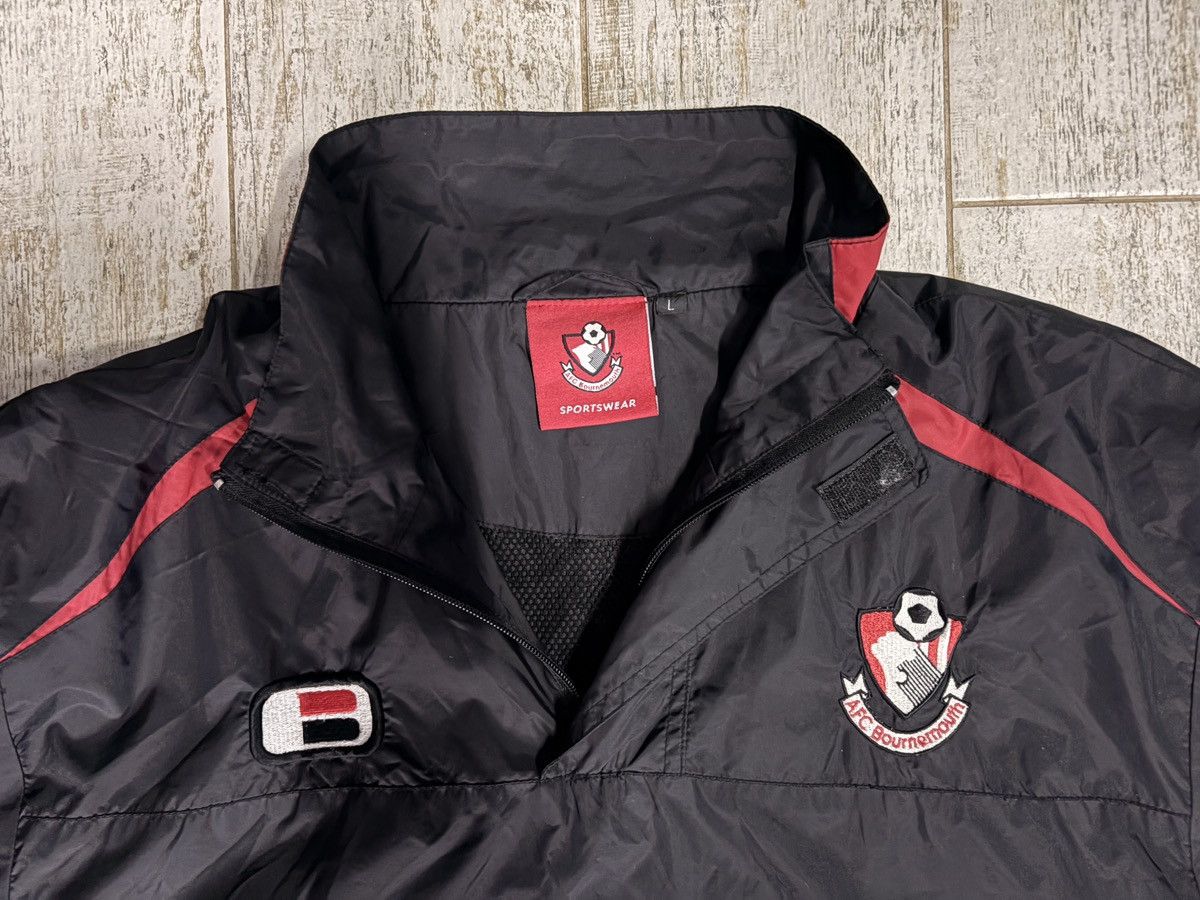 Fila Vintage Fila AFC Bournemouth Quarter-Zip Training Jacket Size US XXL / EU 58 / 5 - 2 Thumbnail