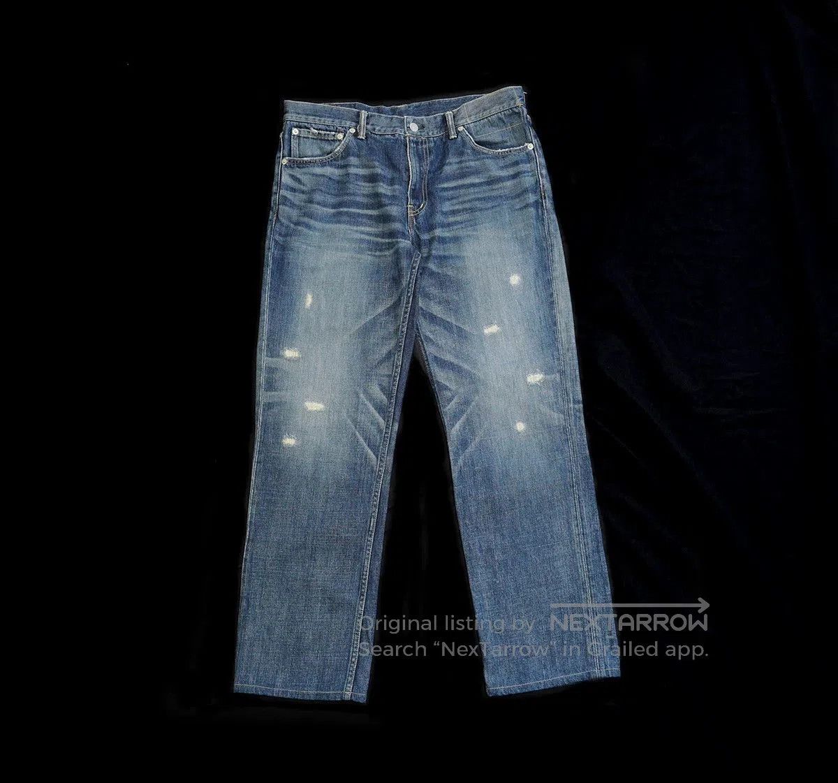 Visvim visvim damaged 03d2 denim pants size w36. Size US 36 / EU 52 - 1 Thumbnail