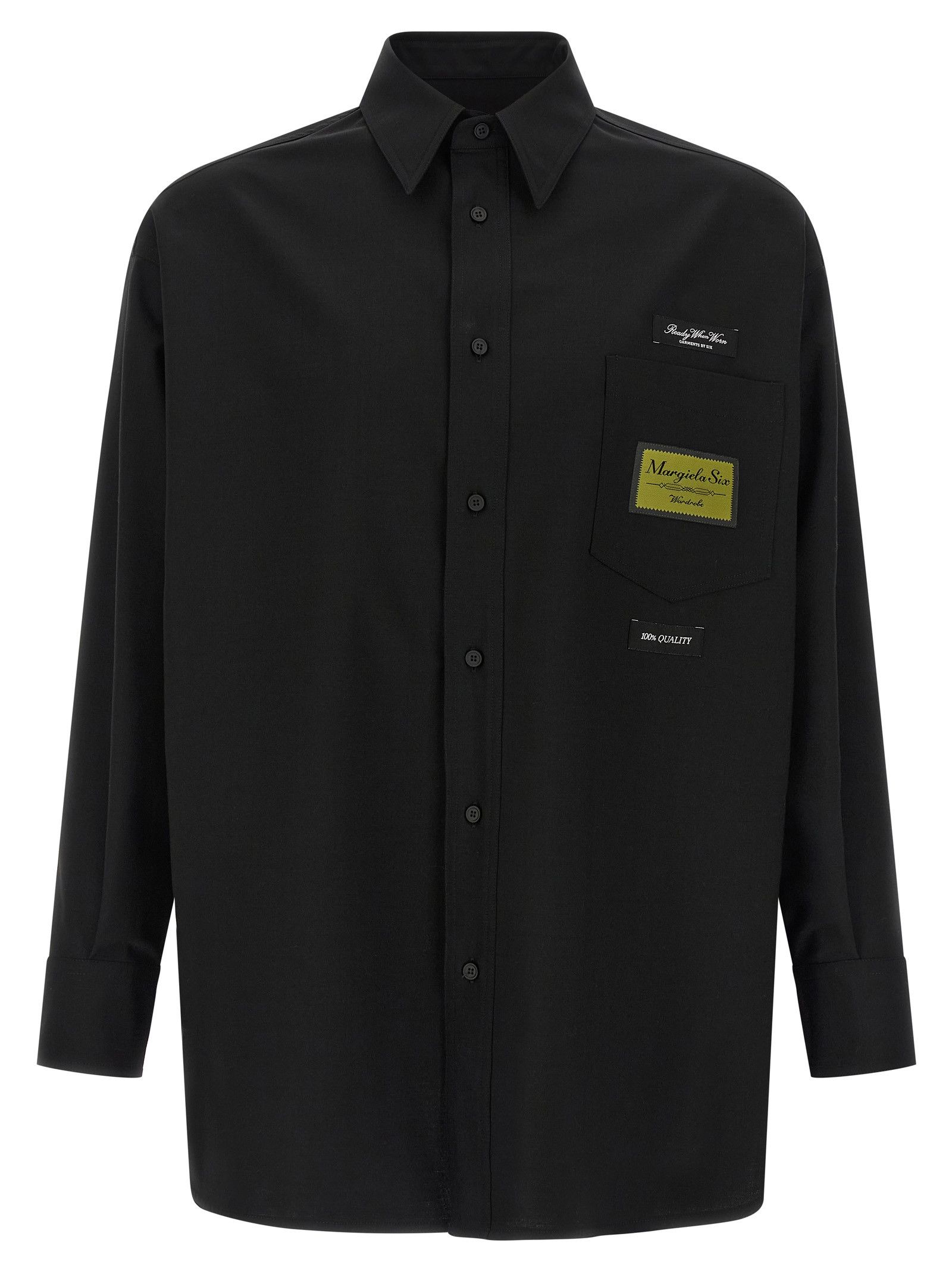 Maison Margiela Jacquard Label Shirt Size US M / EU 48-50 / 2 - 1 Thumbnail