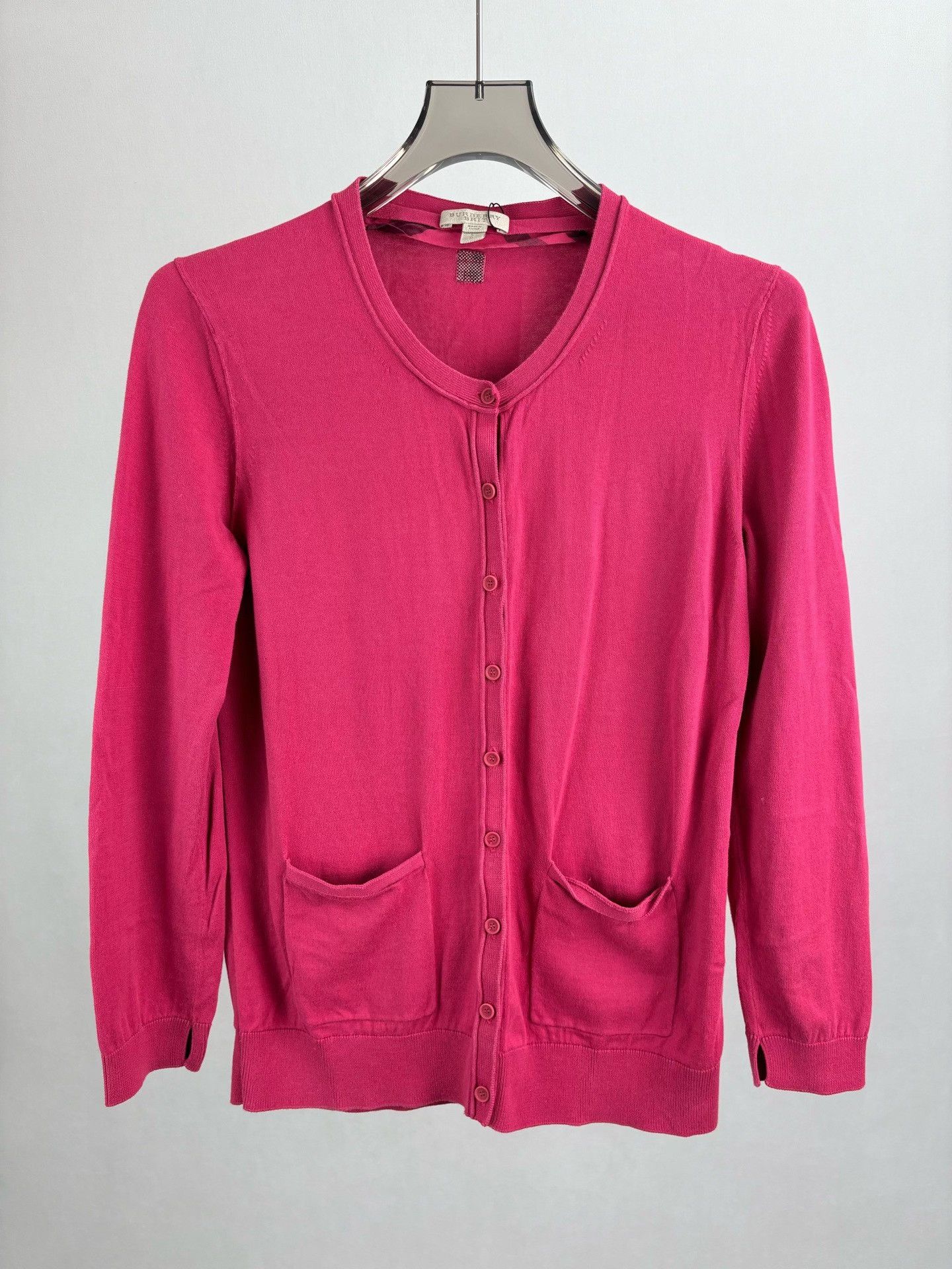 Burberry BURBERRY Knit Cardigan Size L / US 10 / IT 46 - 1 Thumbnail