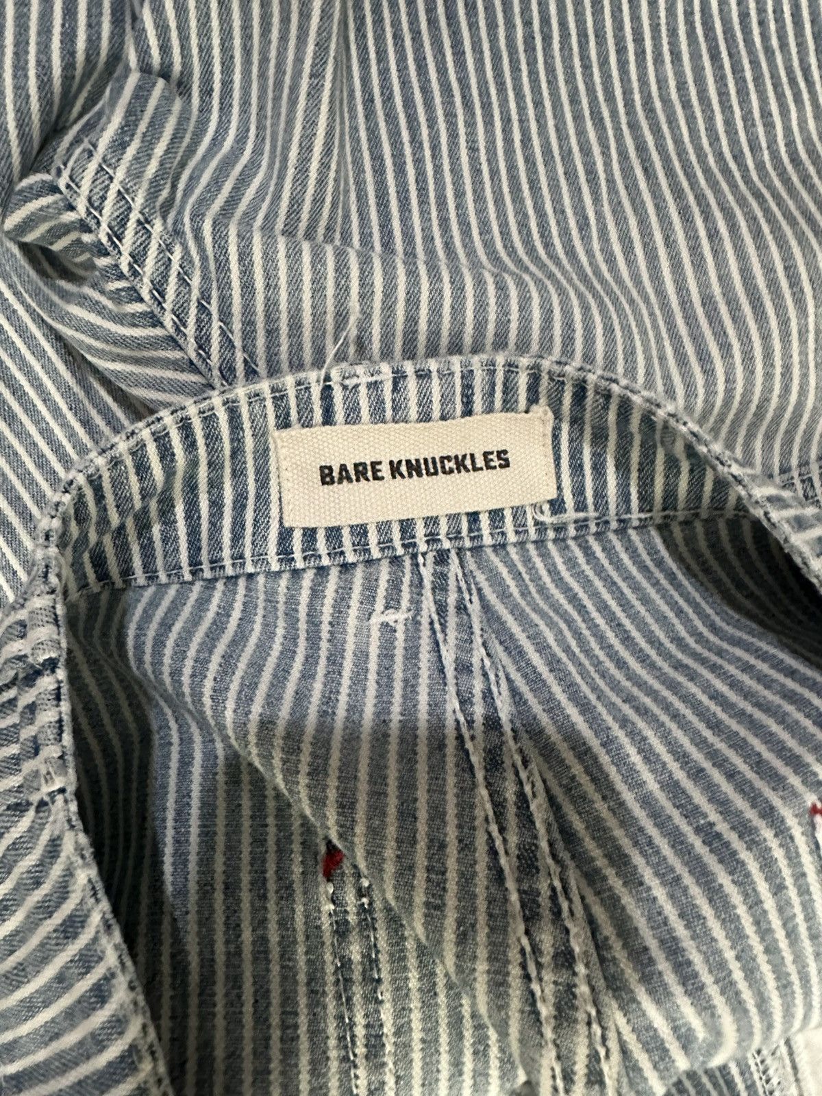 Bare Knuckles Bare Knuckles Hickory Stripe Service Pant Size US 30 / EU 46 - 3 Thumbnail
