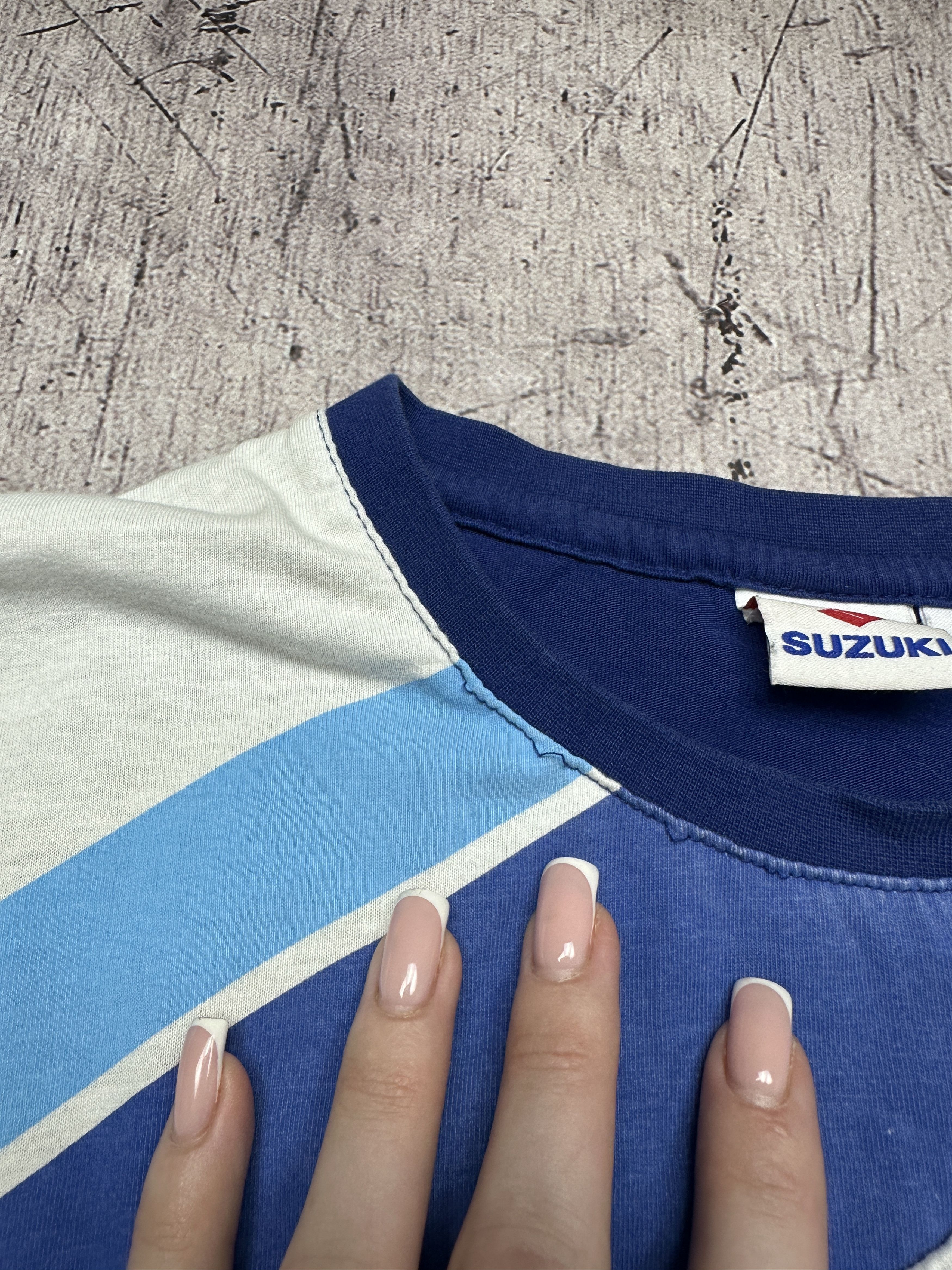 Japanese Brand Suzuki GSX R Racing Team Vintage Mens T-Shirt Size US M / EU 48-50 / 2 - 6 Thumbnail