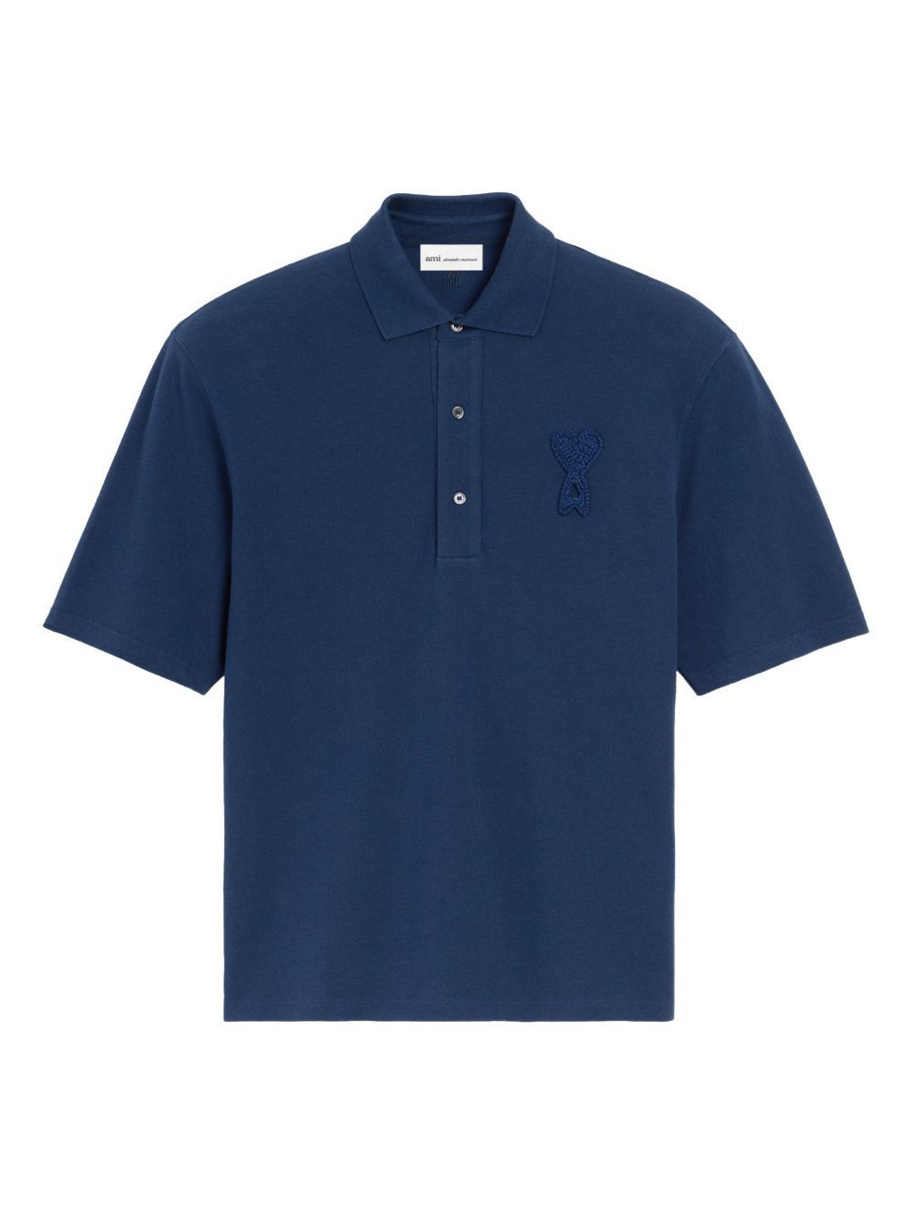 AMI AMI DE COEUR COTTON POLO SHIRT Size US L / EU 52-54 / 3 - 1 Thumbnail