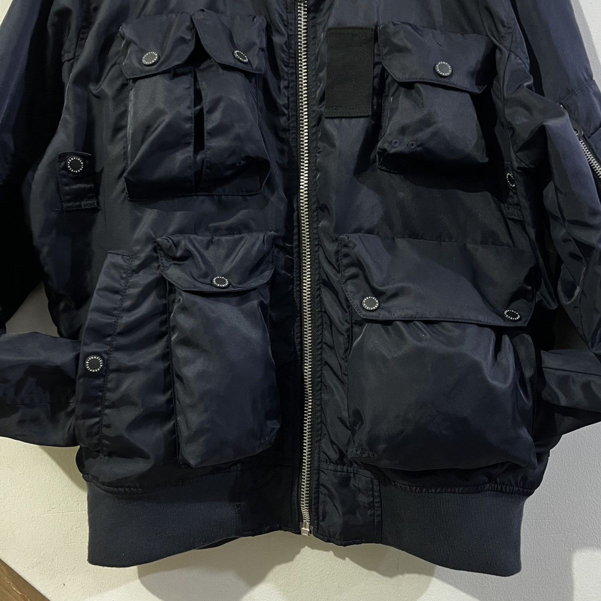 Penfield Penfield FW17 MA-1 MultiPocket UtilityTactical Bomber Jacket Size US M / EU 48-50 / 2 - 7 Thumbnail