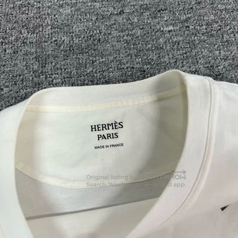 Hermes Hermes Pony Pattern Short Sleeve T-Shirt Size XXS / US 00 / IT 34 - 6 Thumbnail