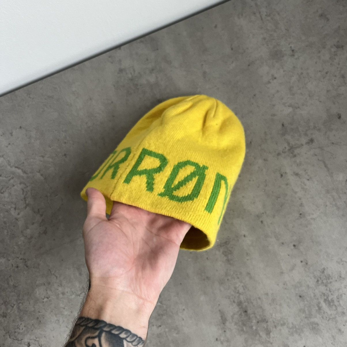 Norrona Vintage Norrona Yellow Hat Size ONE SIZE - 3 Thumbnail