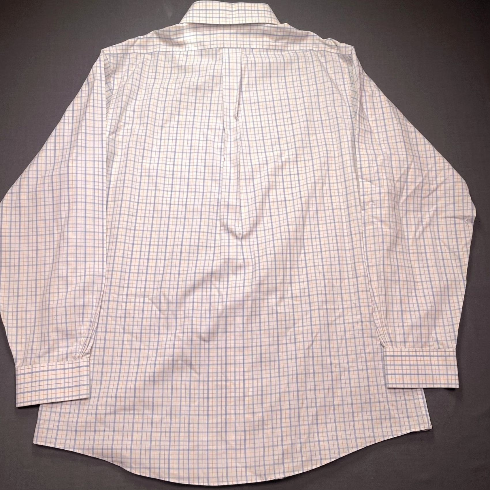 Brooks Brothers Brooks Brothers Shirt Mens XL 17 34/35 White Check Non Iron Long Sleeve Supima Shirt Size US XL / EU 56 / 4 - 5 Thumbnail