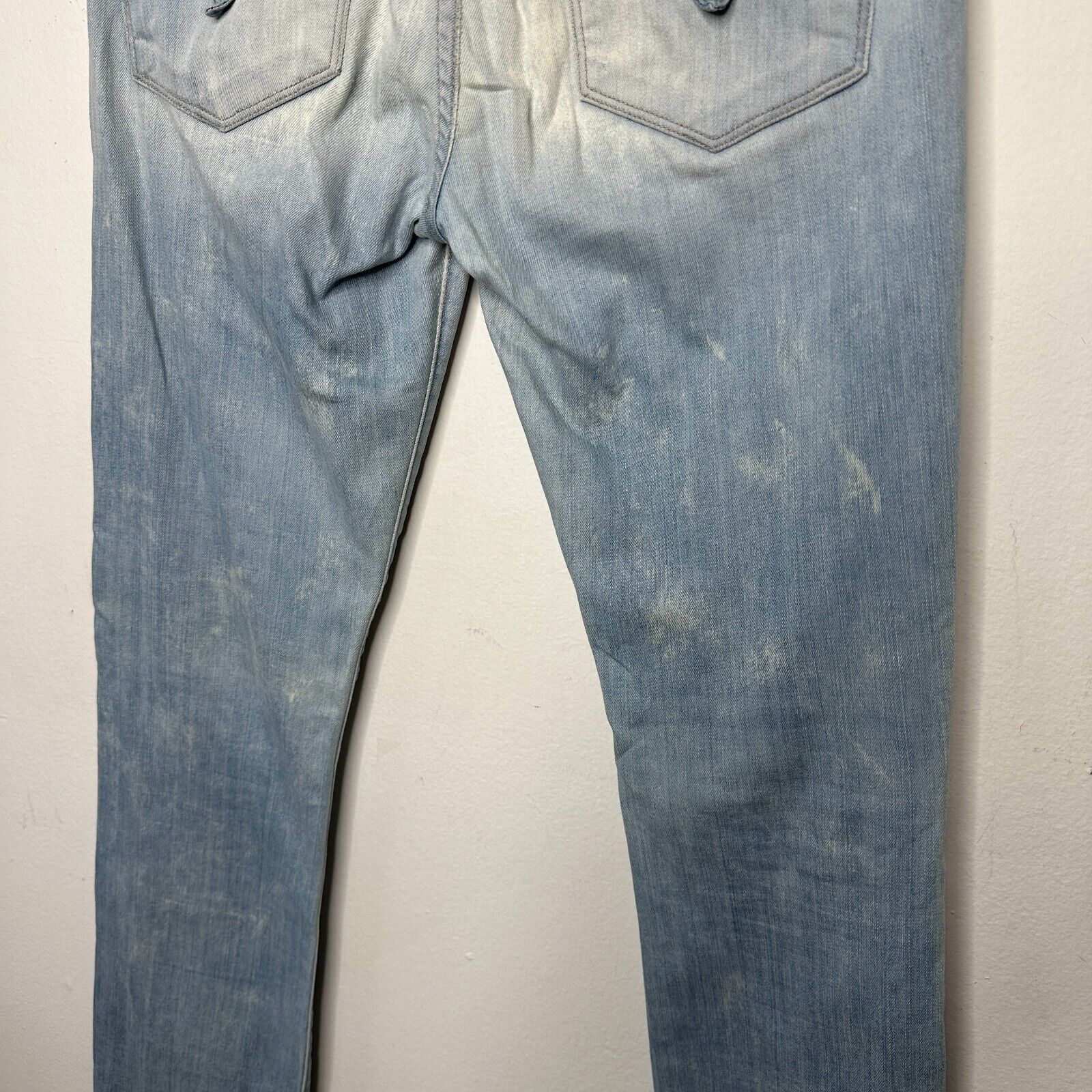 Hudson Hudson Double Button Blue Wash Jeans Low-Rise Boot Cut 26 Size 26" / US 2 / IT 38 - 8 Thumbnail