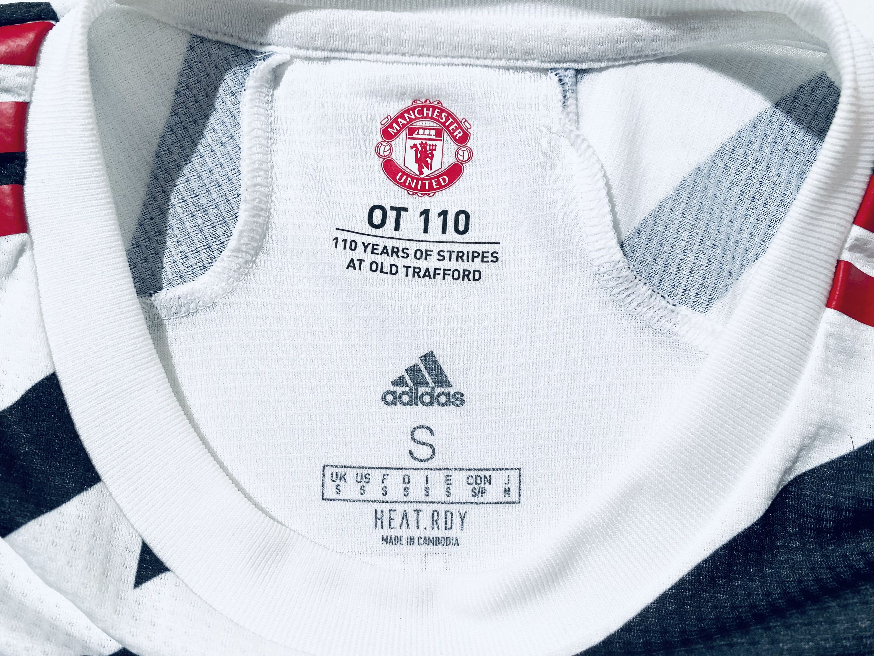 Adidas Manchester United 3rd Authentic 2020 2021 / Zebra / Third Size US S / EU 44-46 / 1 - 13 Thumbnail