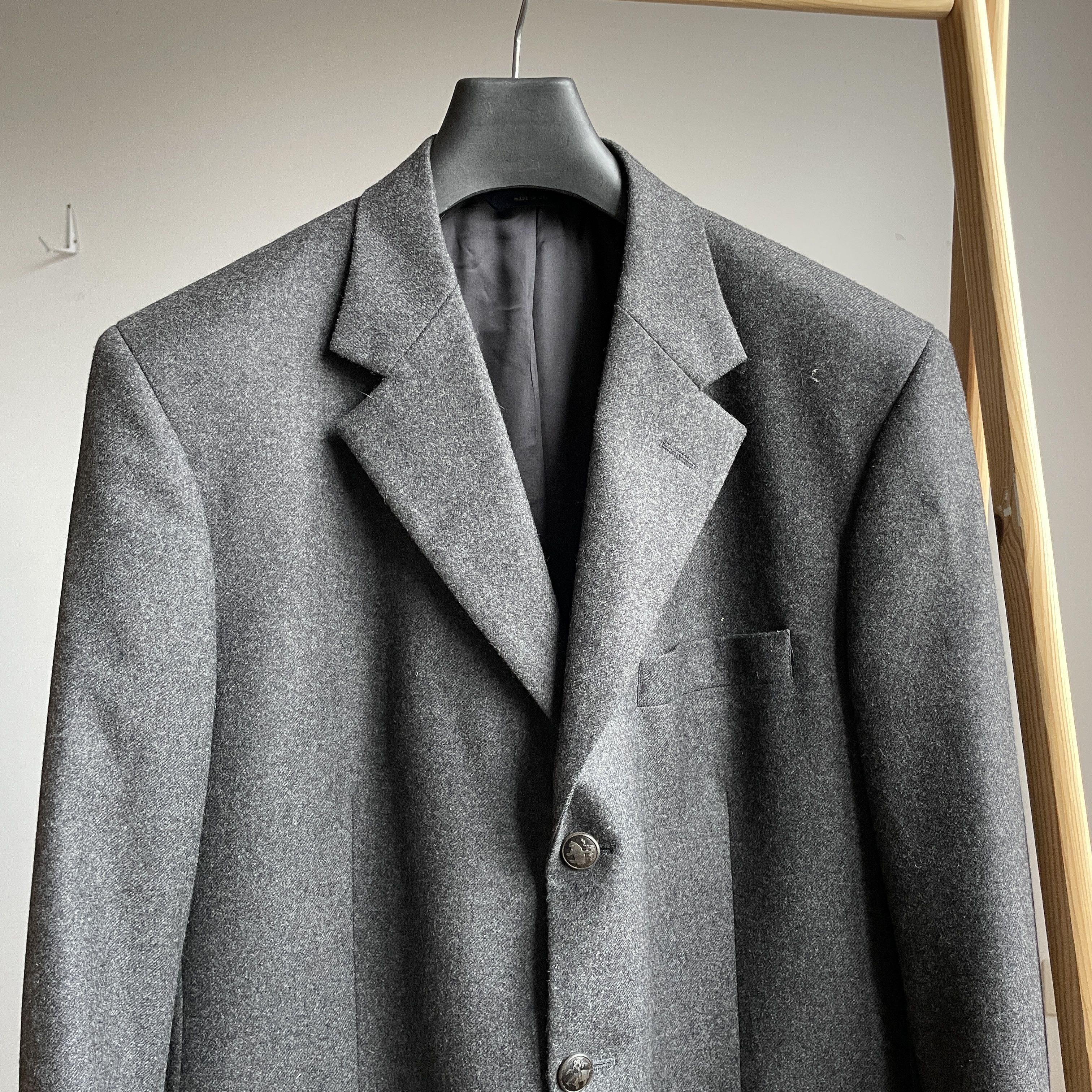 Brooks Brothers Brooks Brothers Madison Saxxon Flannel Wool Sport Coat Size 42R - 4 Thumbnail