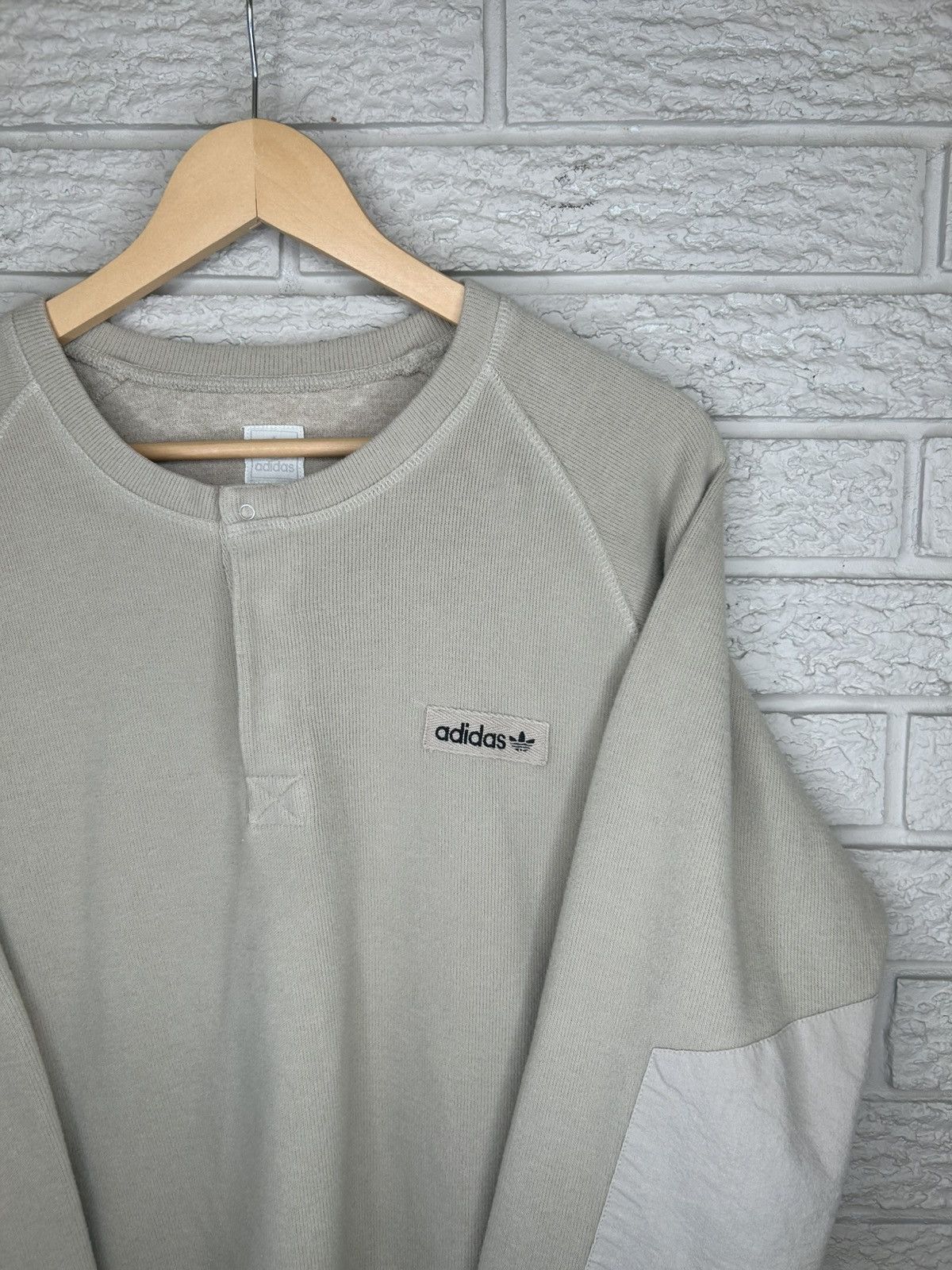 Adidas Vintage Adidas Wool Knit Sweater Size US L / EU 52-54 / 3 - 2 Thumbnail