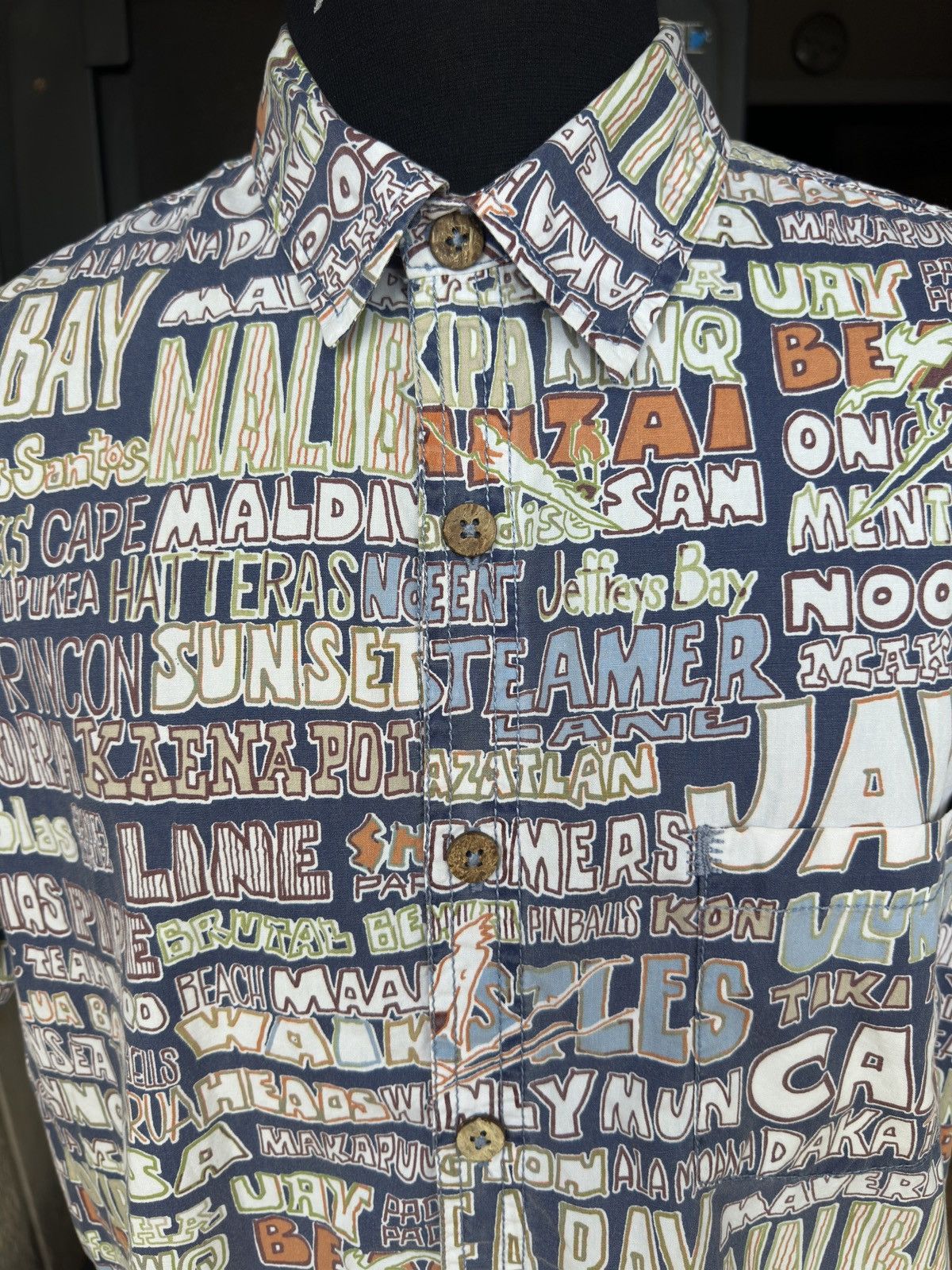 Other Kahala Hawaiian Print Full Button Multicolored Men's L Size US L / EU 52-54 / 3 - 3 Thumbnail