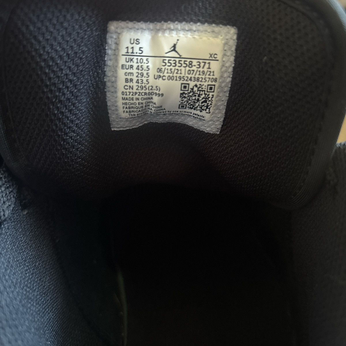Nike Jordan 1 Low Green Toe Size US 11.5 / EU 44-45 - 8 Thumbnail
