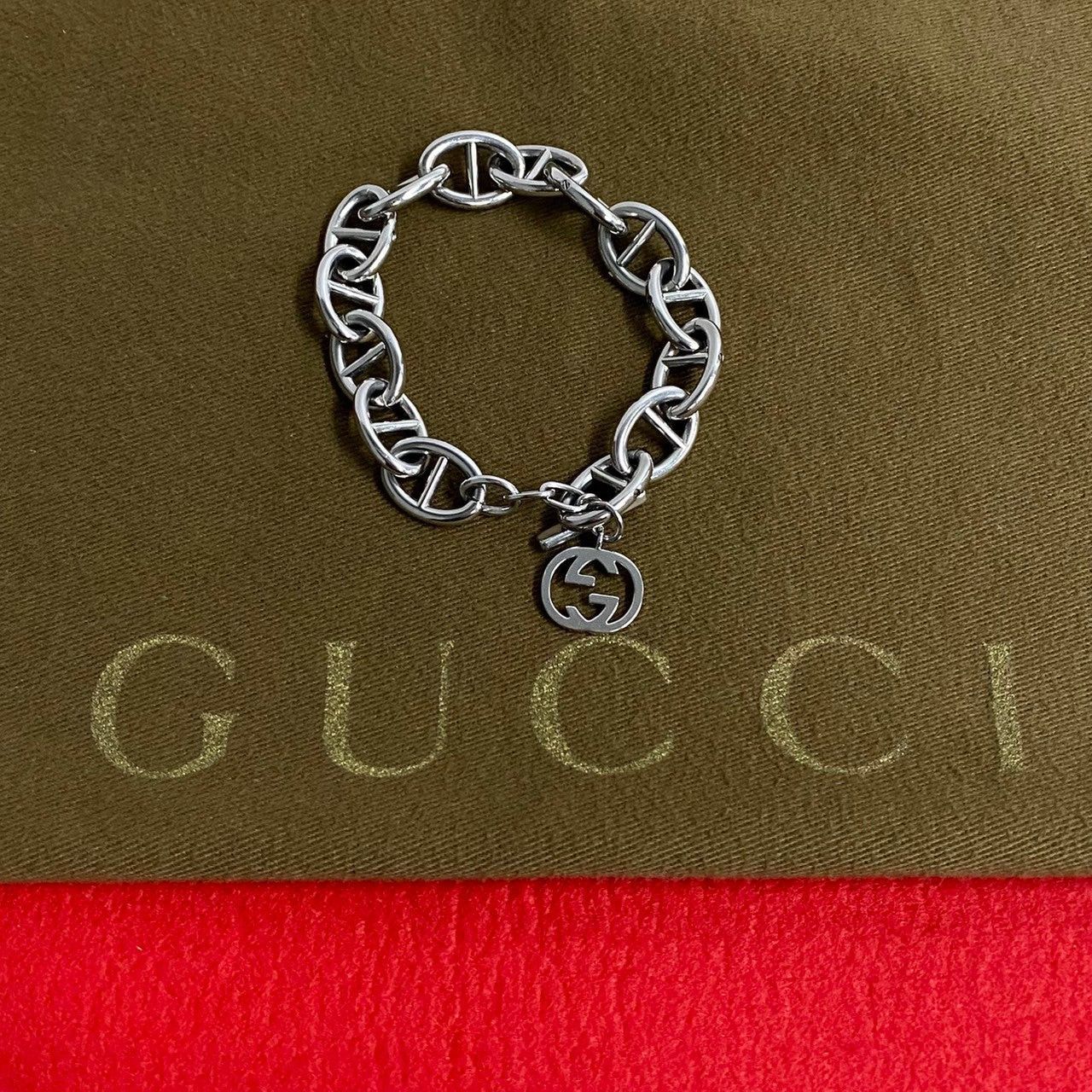 Gucci Gucci Bracelet Silver Metal Size ONE SIZE - 1 Thumbnail