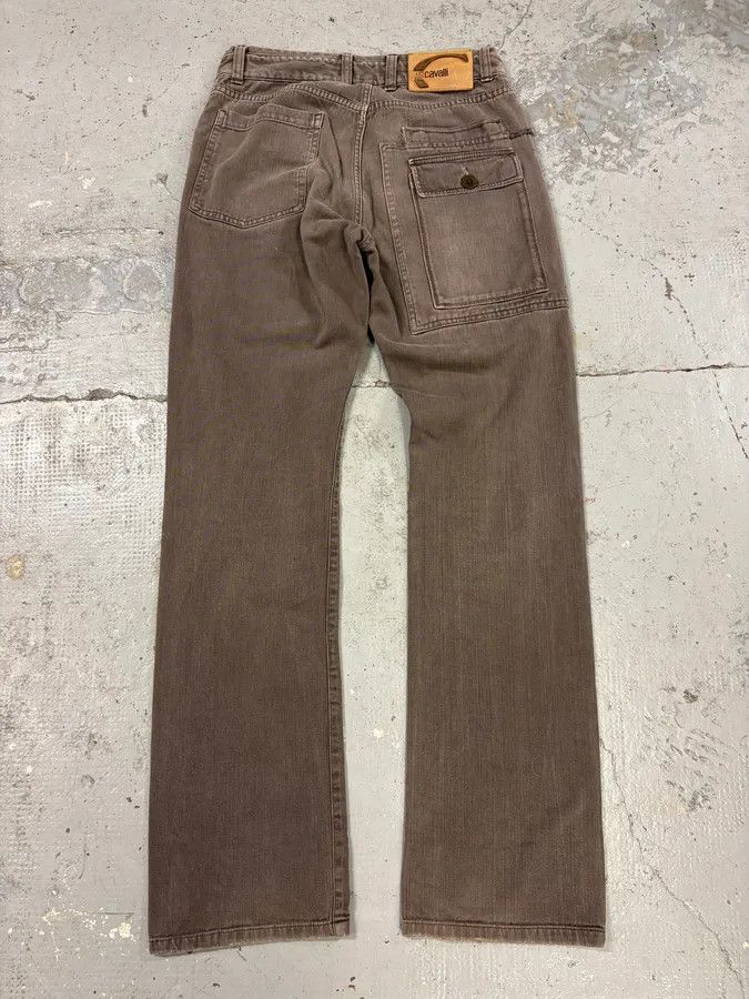 Just Cavalli AW2005 Cavalli Brown Multi Pockets Cargo Pants Size US 31 - 7 Thumbnail